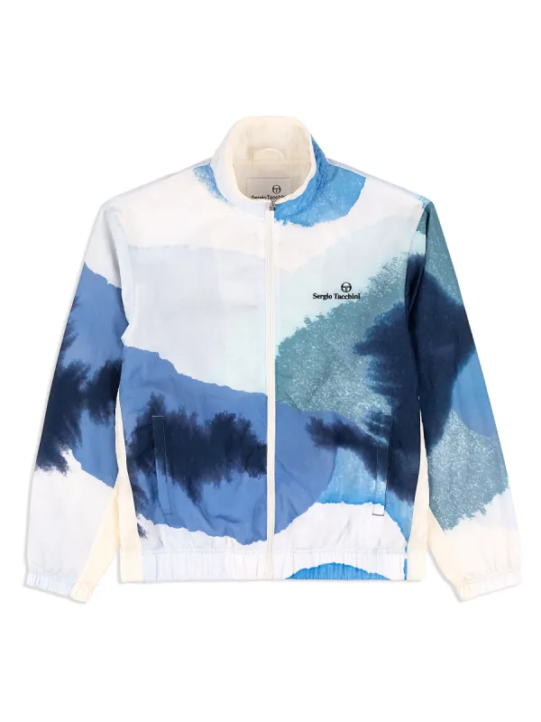 Spiaggia Track Jacket- Maritime Blue/ Multi sold by Sergio Tacchini