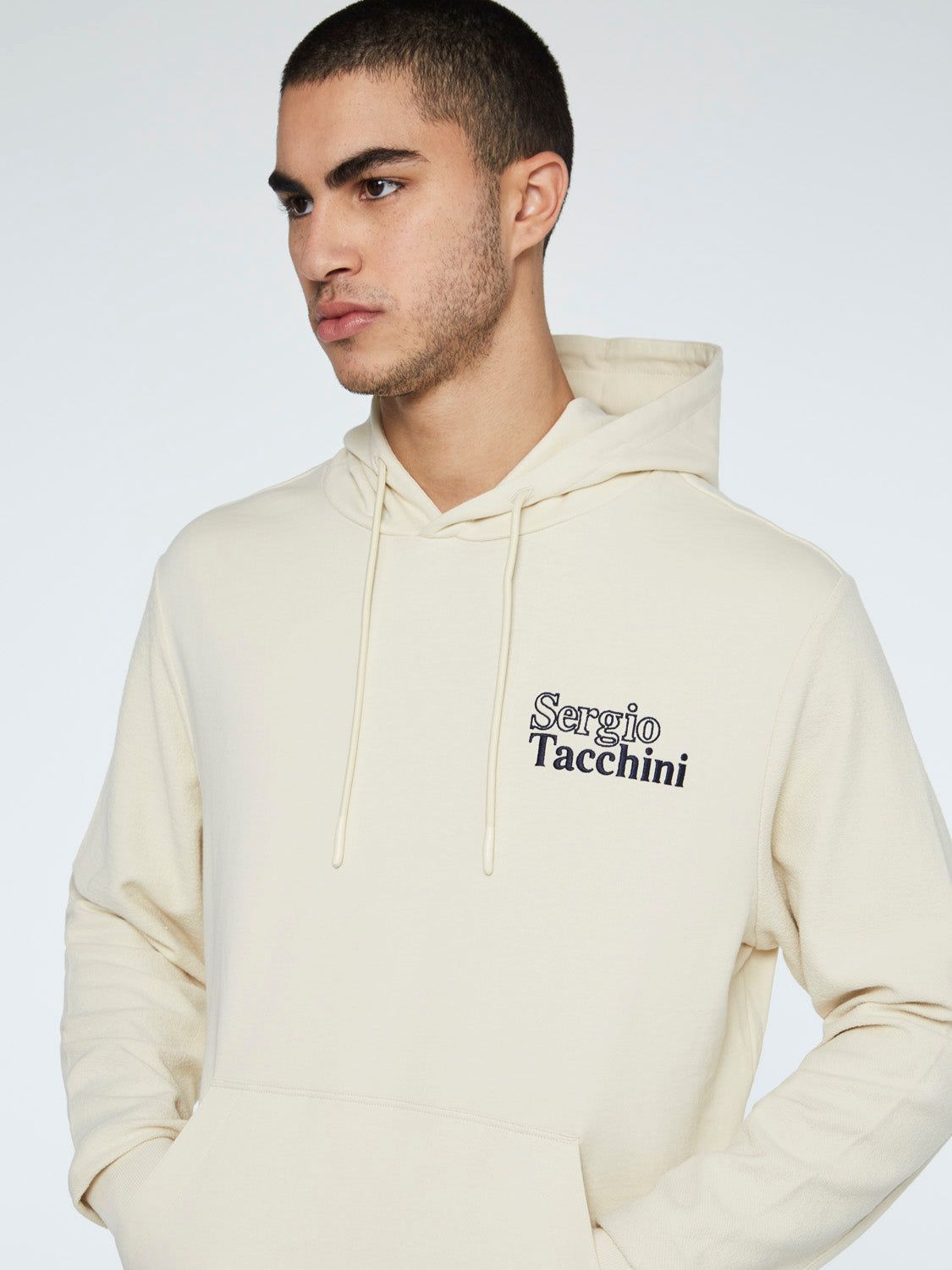 Reverse Hoodie-Buttercream sold by Sergio Tacchini product image thumbnail 4