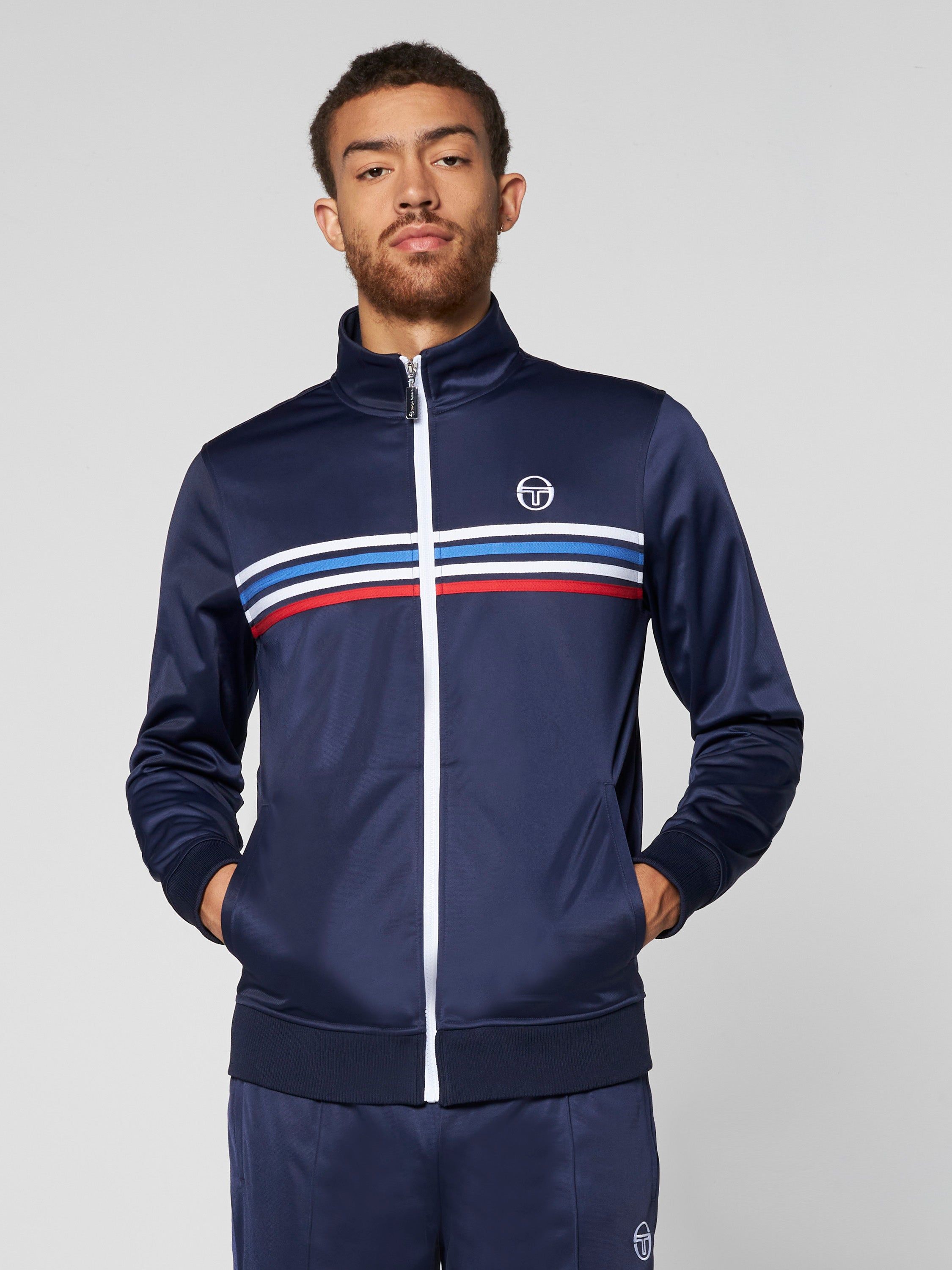 New Varena Track Jacket Archivio- Maritime Blue sold by Sergio Tacchini