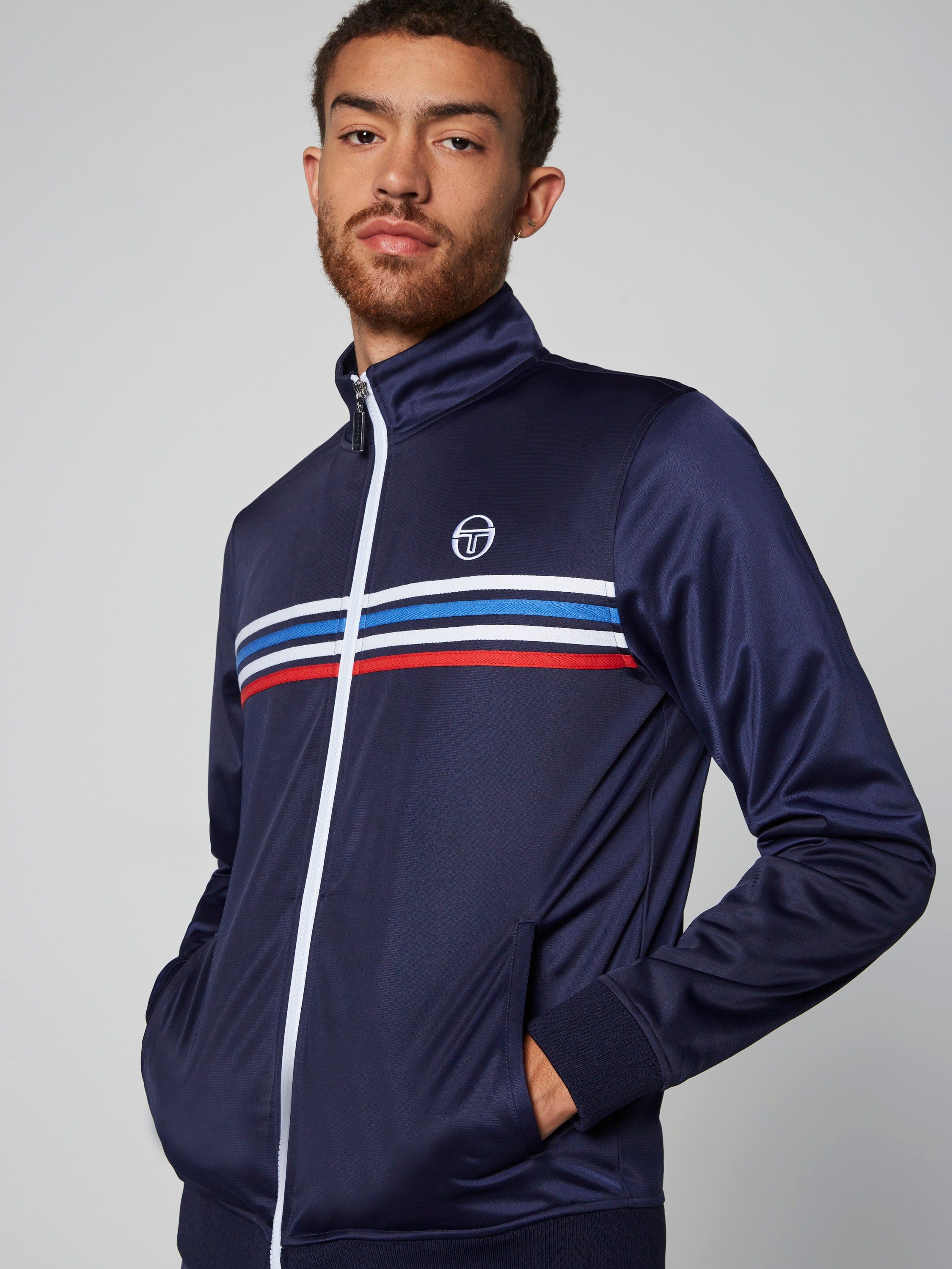 New Varena Track Jacket Archivio- Maritime Blue sold by Sergio Tacchini product image thumbnail 4