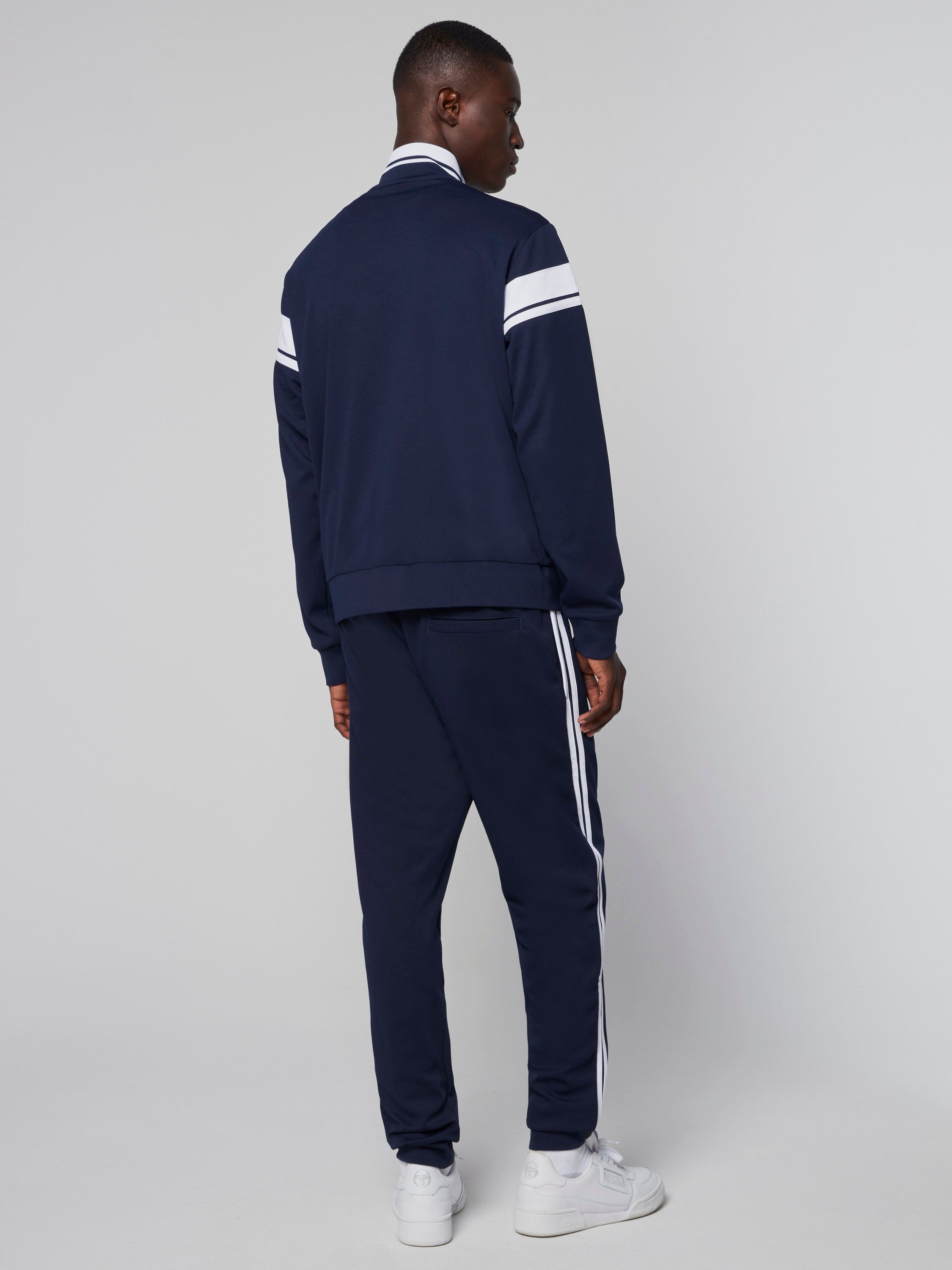 Damarindo Track Jacket- Maritime Blue/ White sold by Sergio Tacchini product image thumbnail 3
