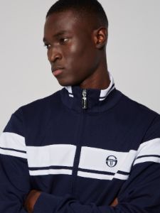 Damarindo Track Jacket- Maritime Blue/ White sold by Sergio Tacchini