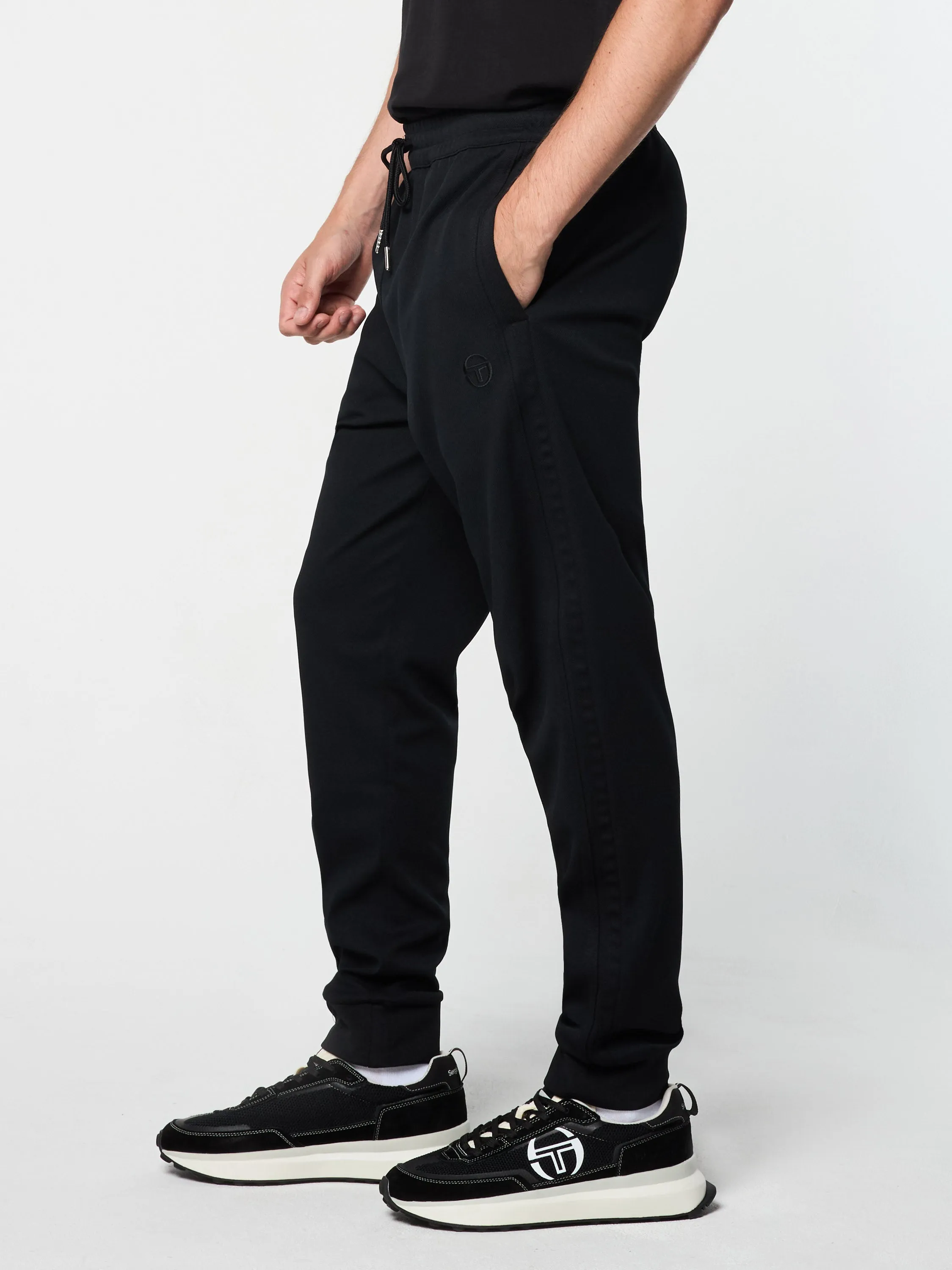 Damarindo Track Pant Archivio- Black/ Black sold by Sergio Tacchini product image thumbnail 4
