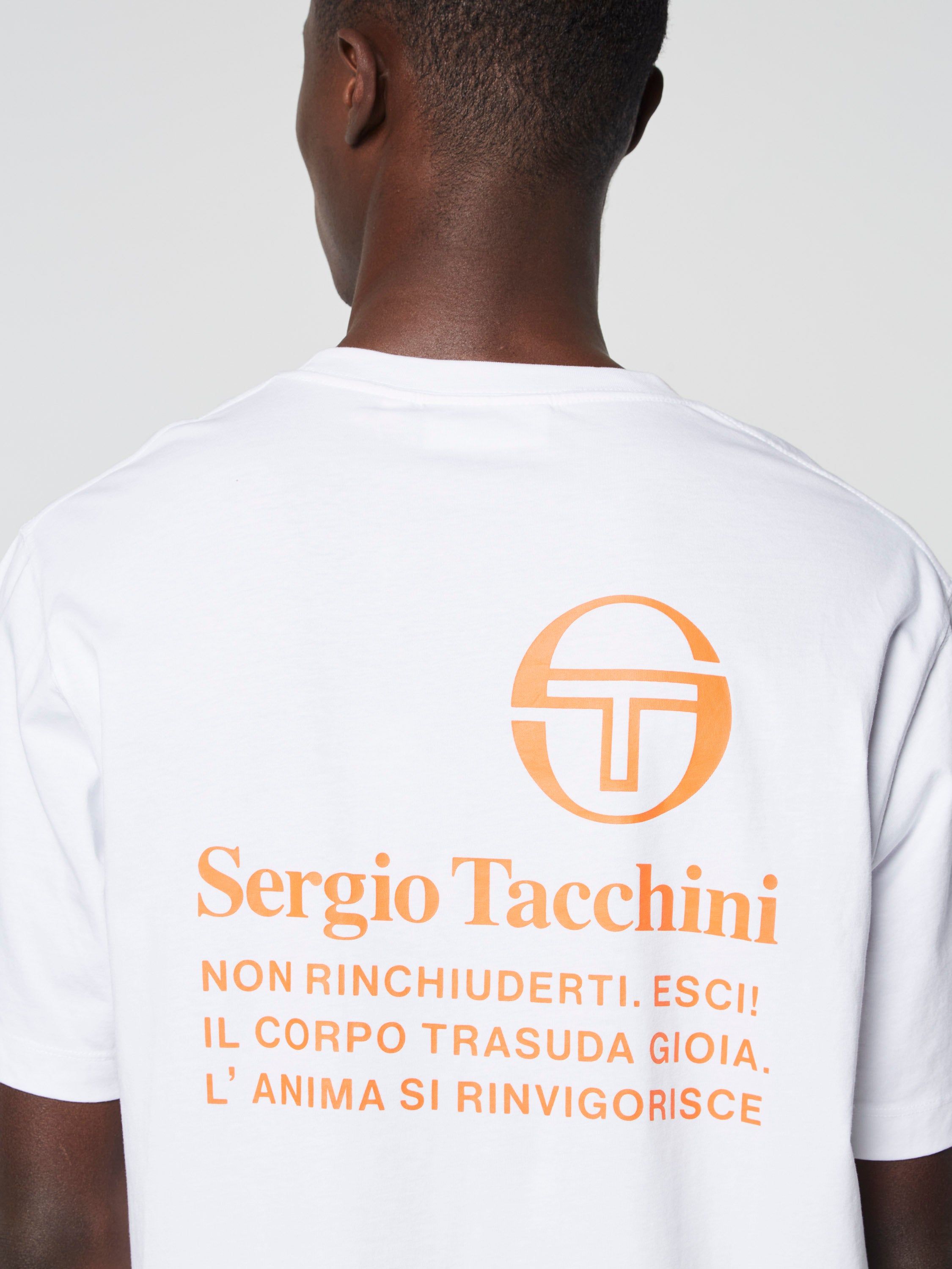 Vernazza T-Shirt- White/ Dragon Fire sold by Sergio Tacchini product image thumbnail 2