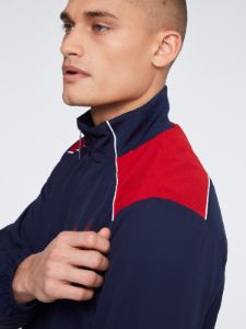 Tecla Track Jacket-Navy/Red sold by Sergio Tacchini