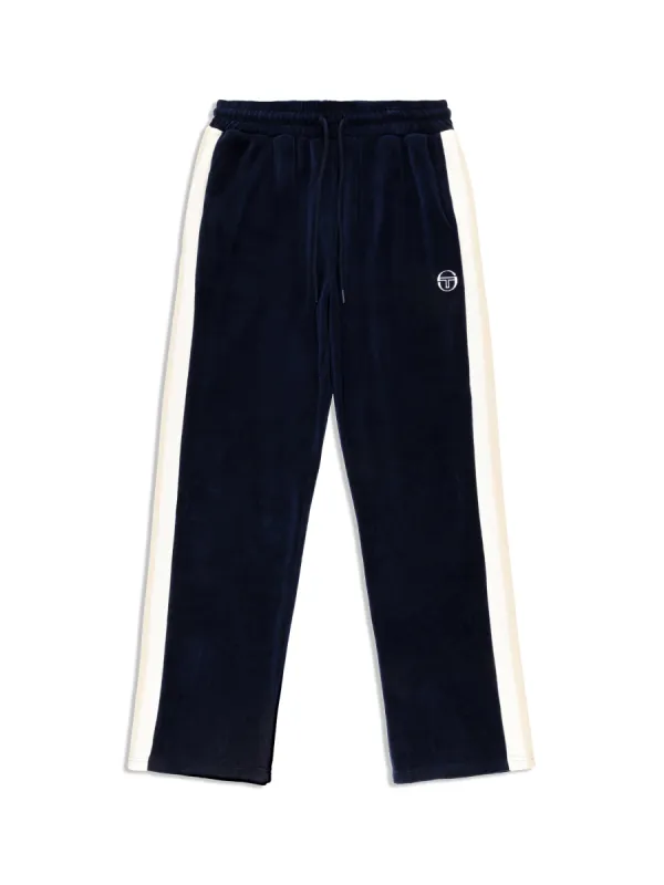 Rosa Velour Track Pant- Maritime Blue sold by Sergio Tacchini