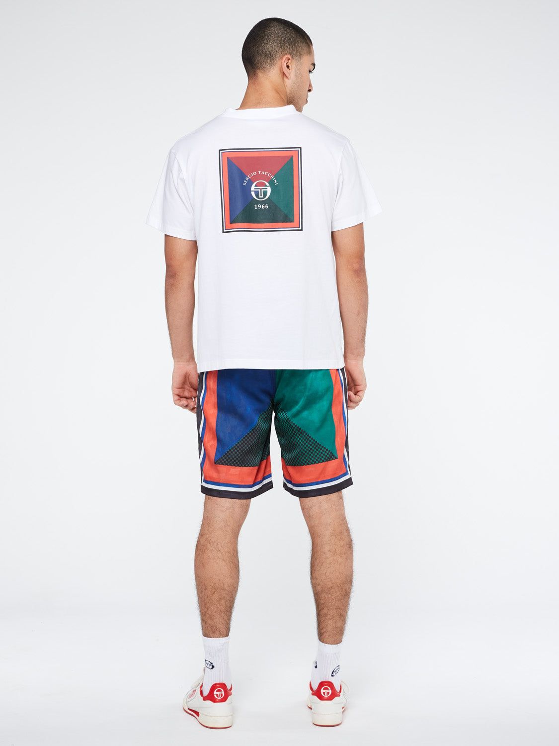 Monte Carlo T-Shirt-White Multi sold by Sergio Tacchini product image thumbnail 7