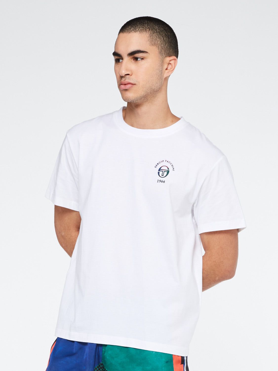 Monte Carlo T-Shirt-White Multi sold by Sergio Tacchini
