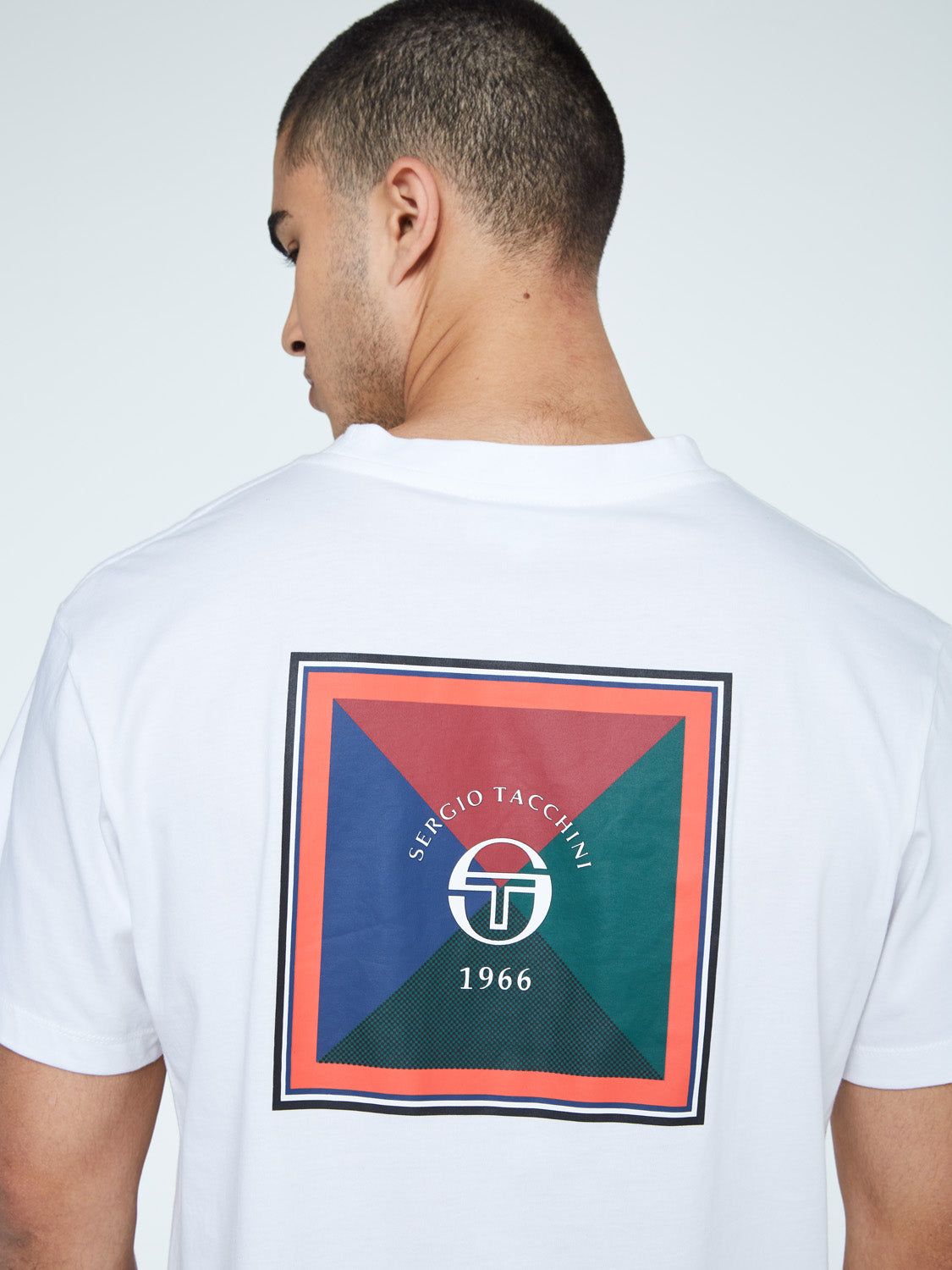 Monte Carlo T-Shirt-White Multi sold by Sergio Tacchini product image thumbnail 2