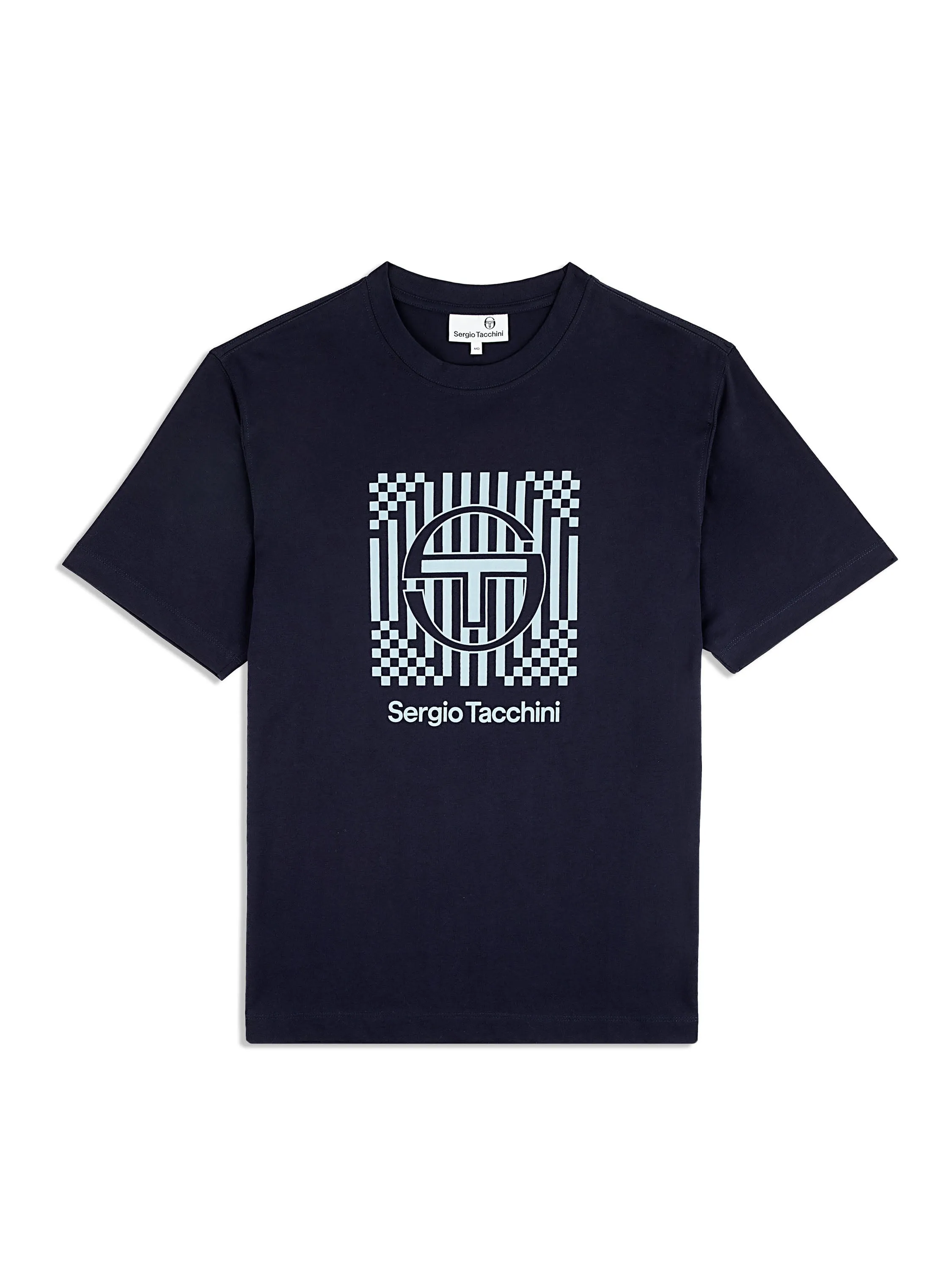 Piastrella T-Shirt- Maritime Blue sold by Sergio Tacchini