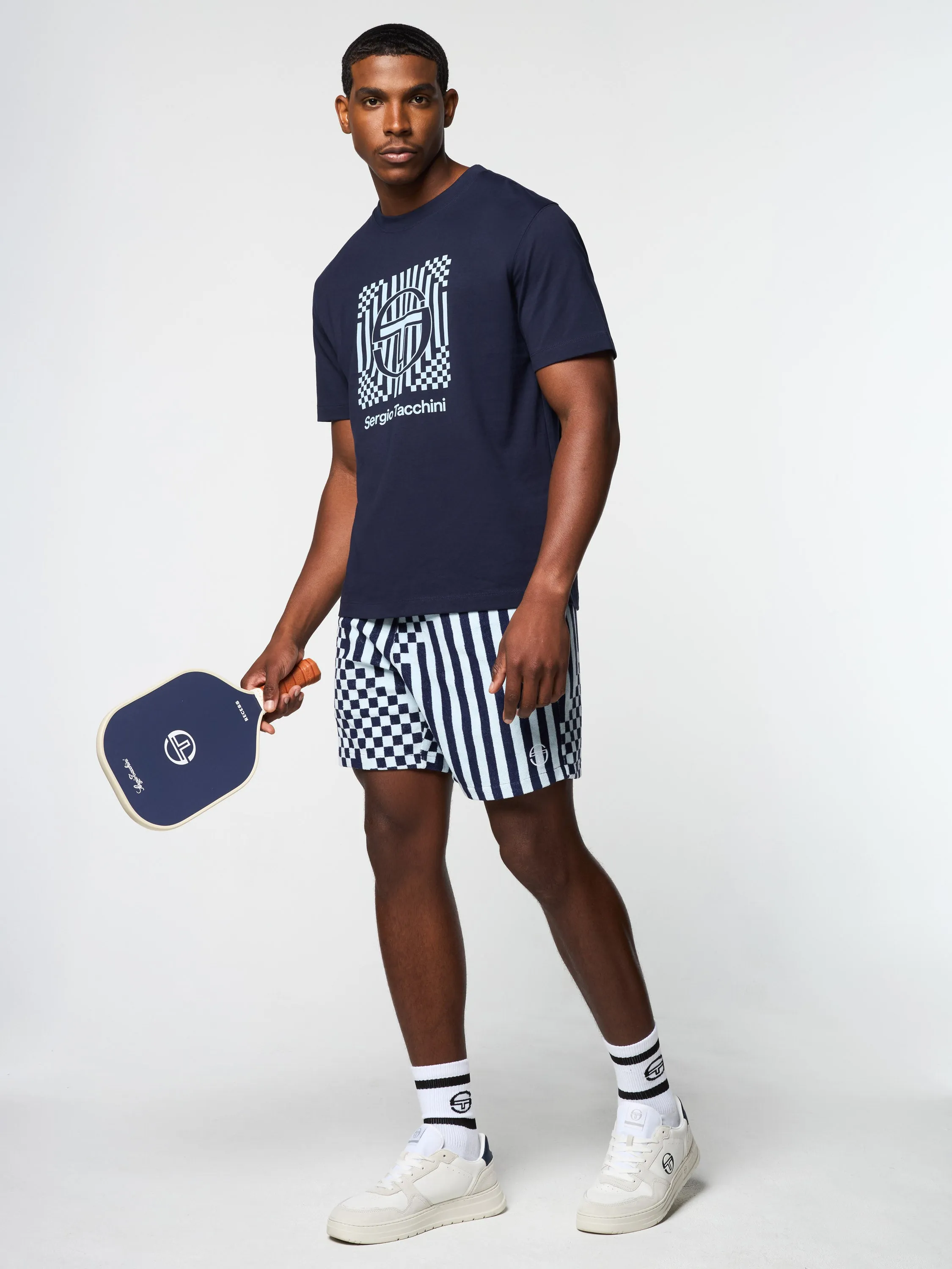 Piastrella T-Shirt- Maritime Blue sold by Sergio Tacchini product image thumbnail 5