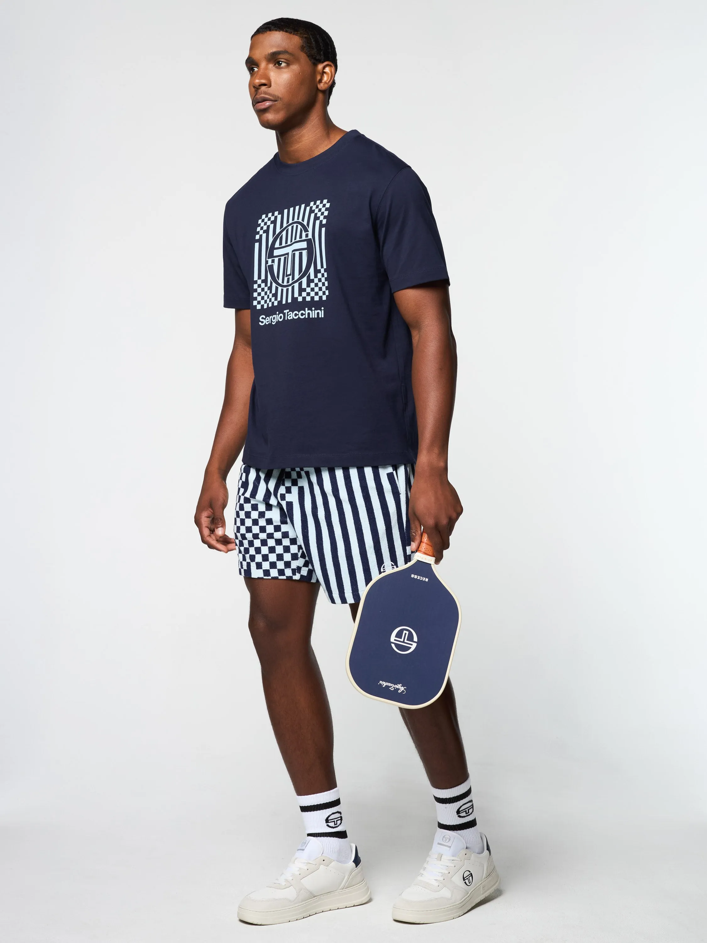 Piastrella T-Shirt- Maritime Blue sold by Sergio Tacchini product image thumbnail 4