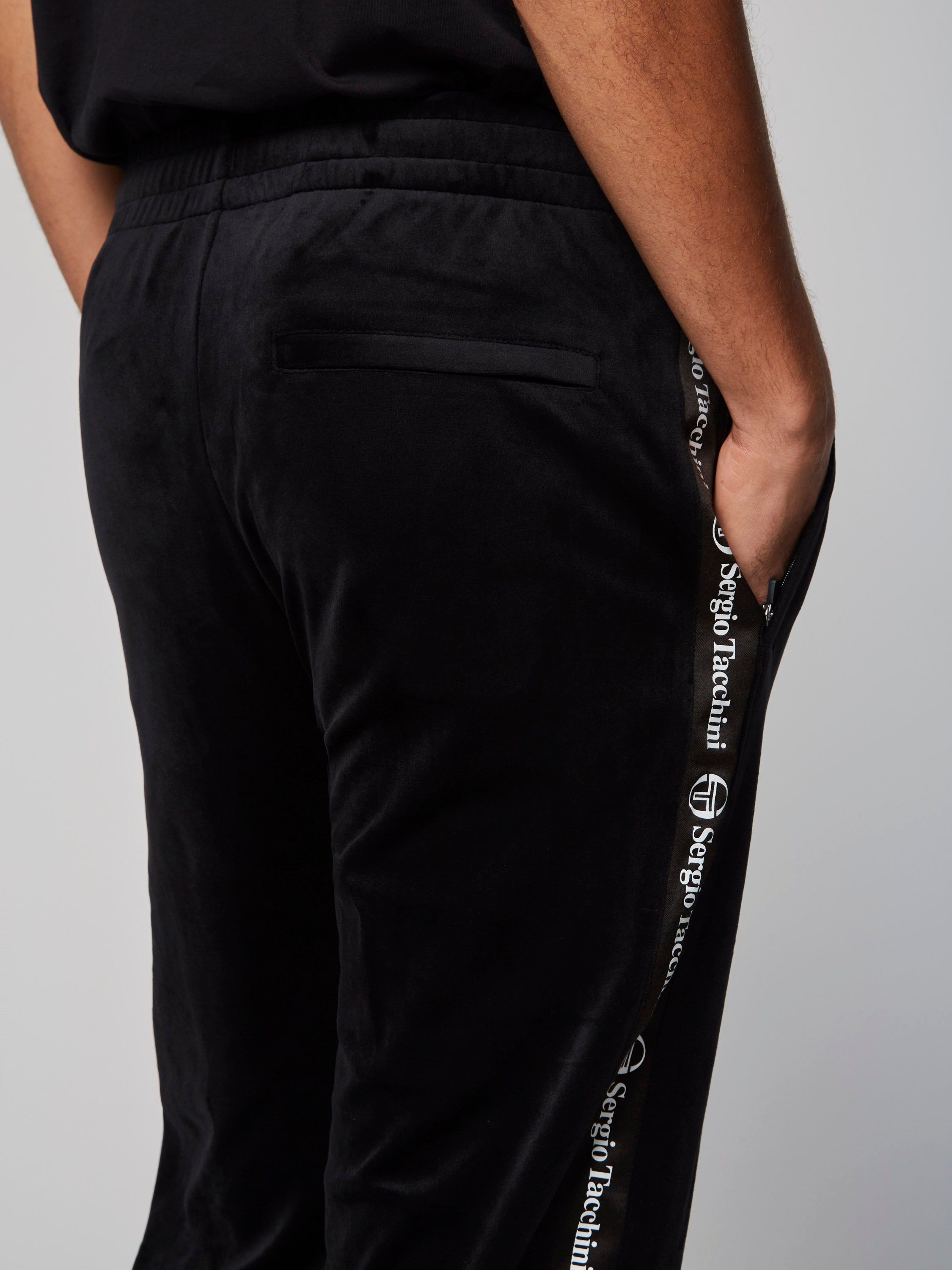 Tipo Velour Track Pant-Black sold by Sergio Tacchini product image thumbnail 5