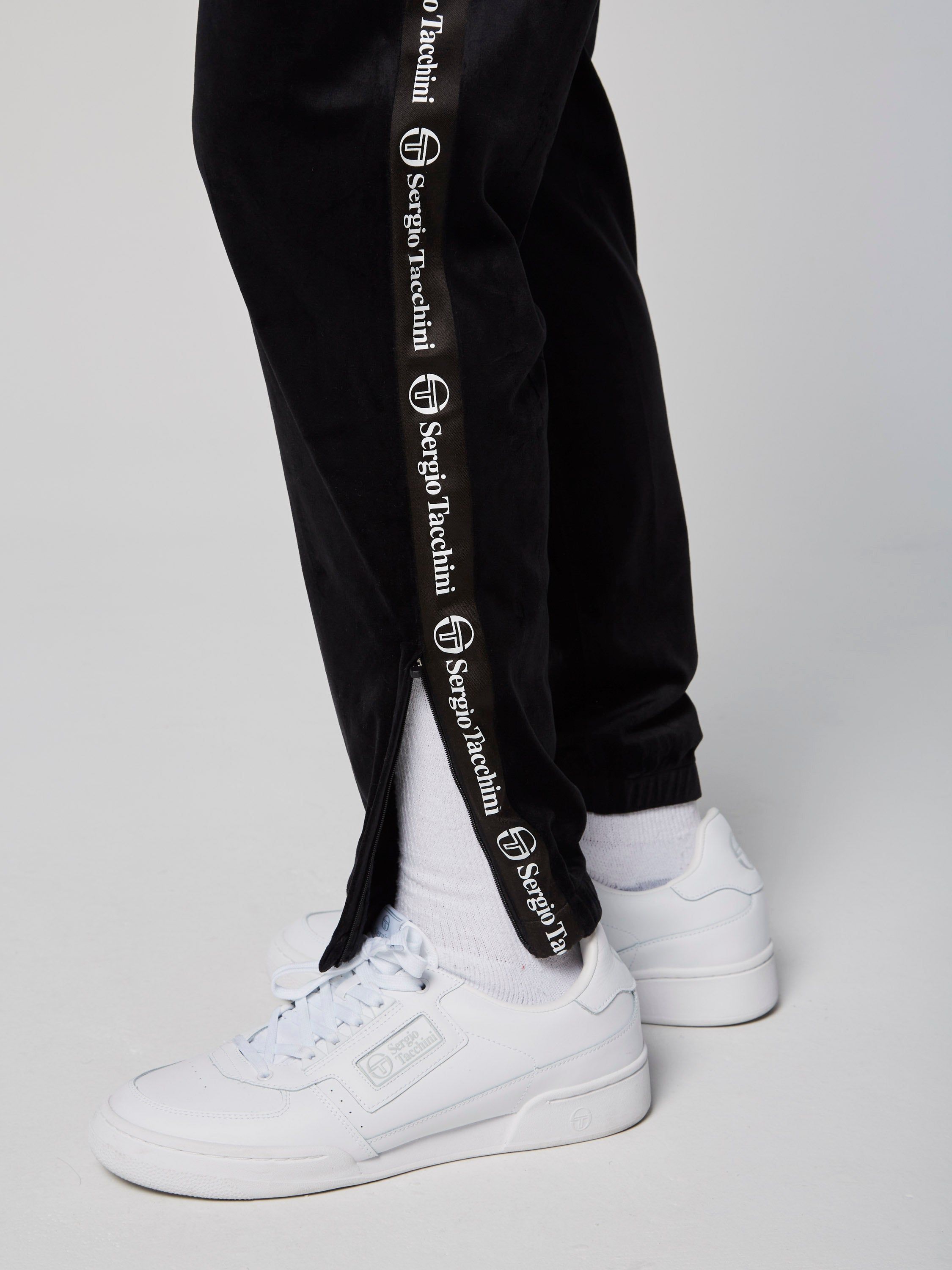 Tipo Velour Track Pant-Black sold by Sergio Tacchini product image thumbnail 6