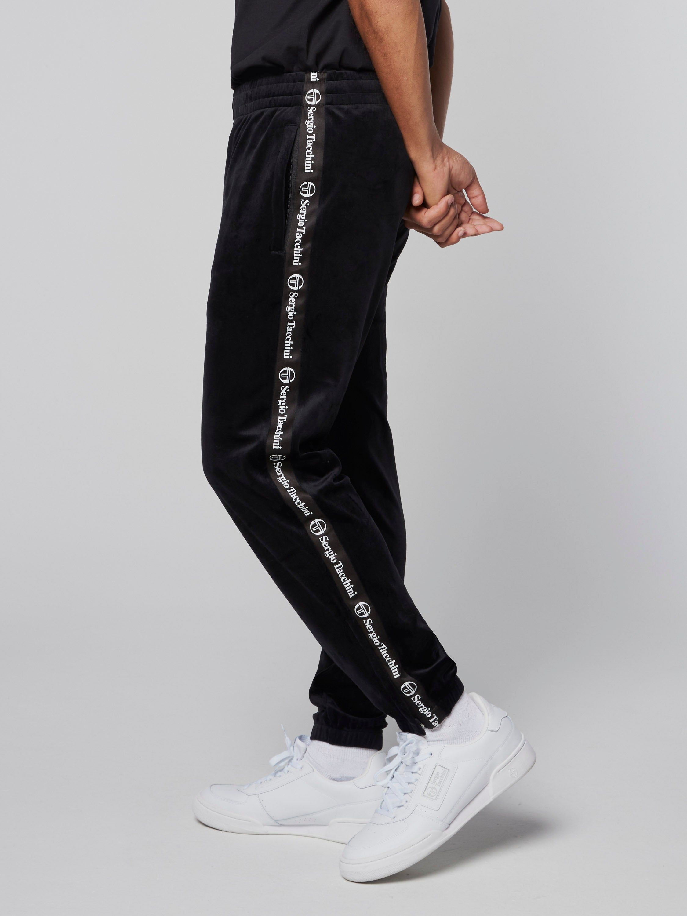 Tipo Velour Track Pant-Black sold by Sergio Tacchini
