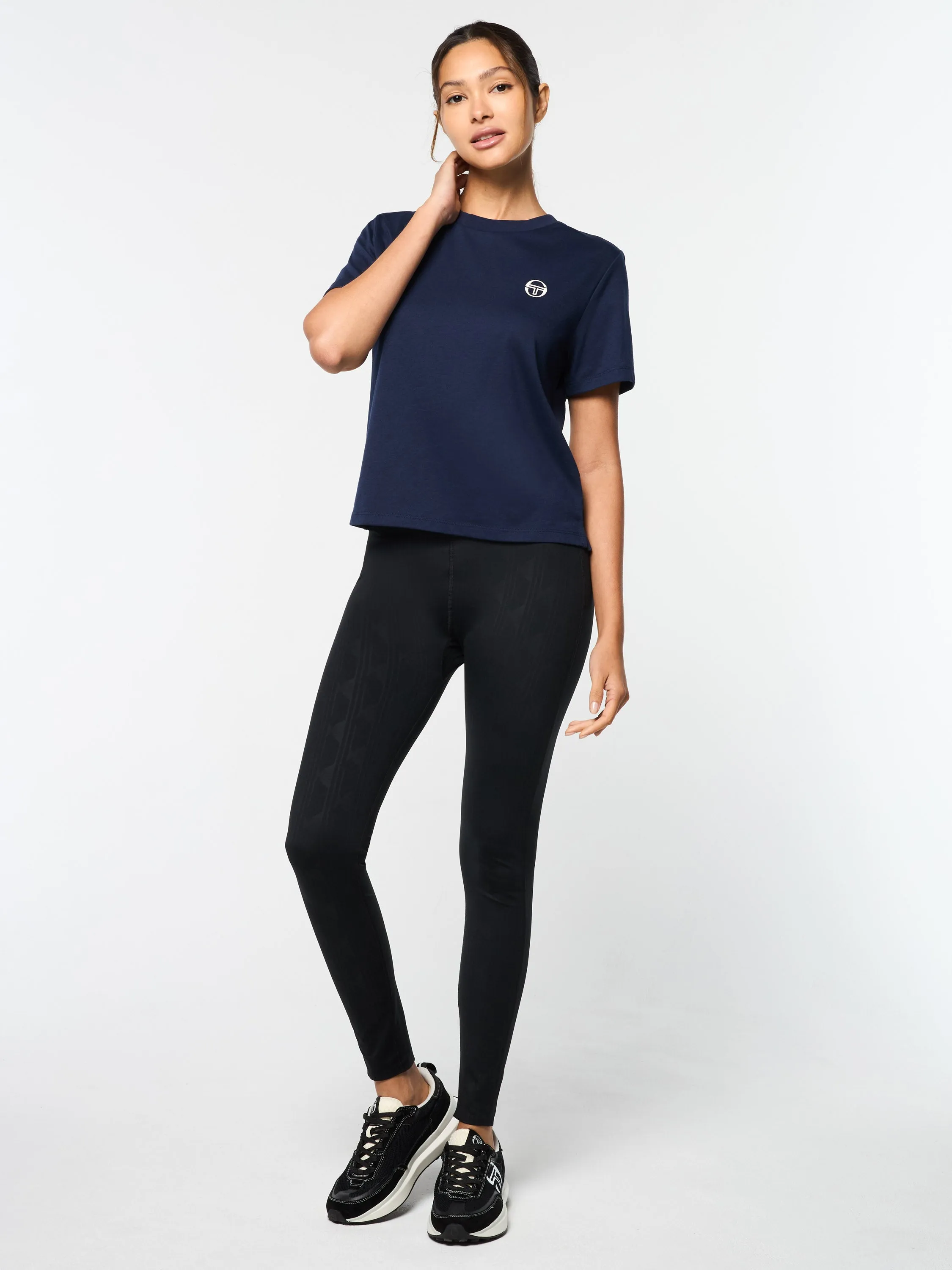 Ostia T-Shirt- Maritime Blue sold by Sergio Tacchini product image thumbnail 2