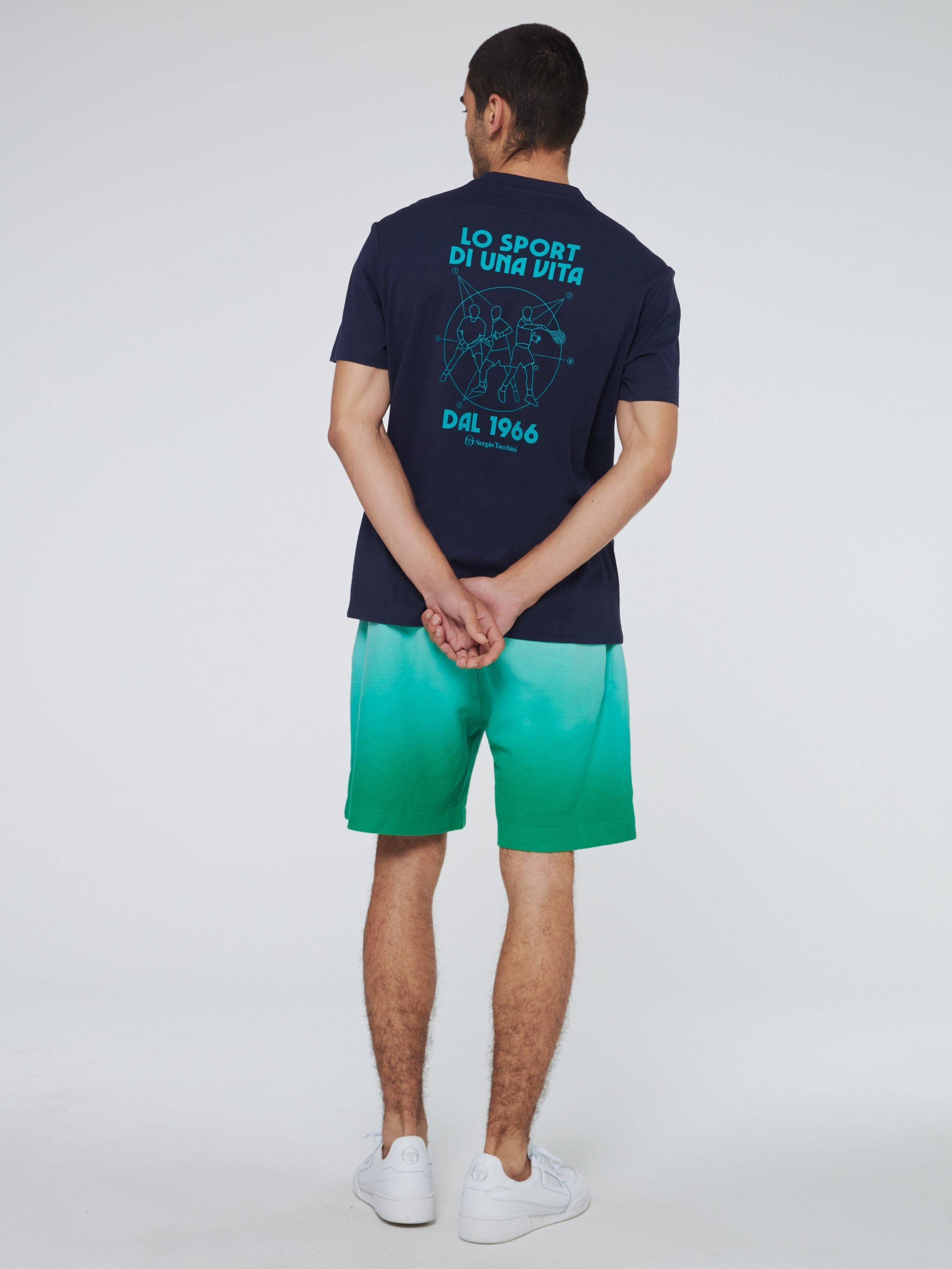 Lo Sport T-Shirt- Maritime Blue sold by Sergio Tacchini product image thumbnail 5