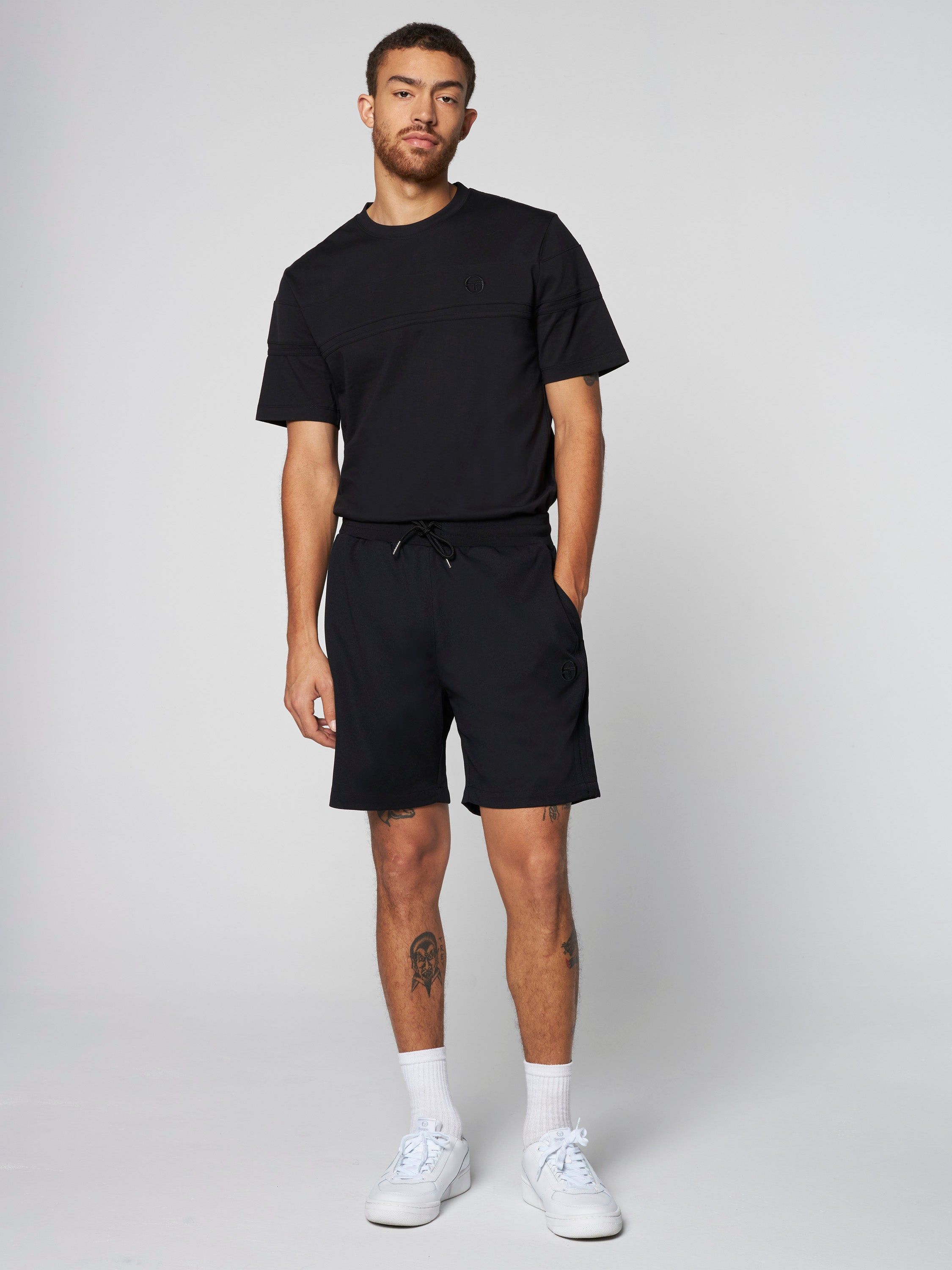 Damarindo Short- Black/ Black sold by Sergio Tacchini product image thumbnail 2