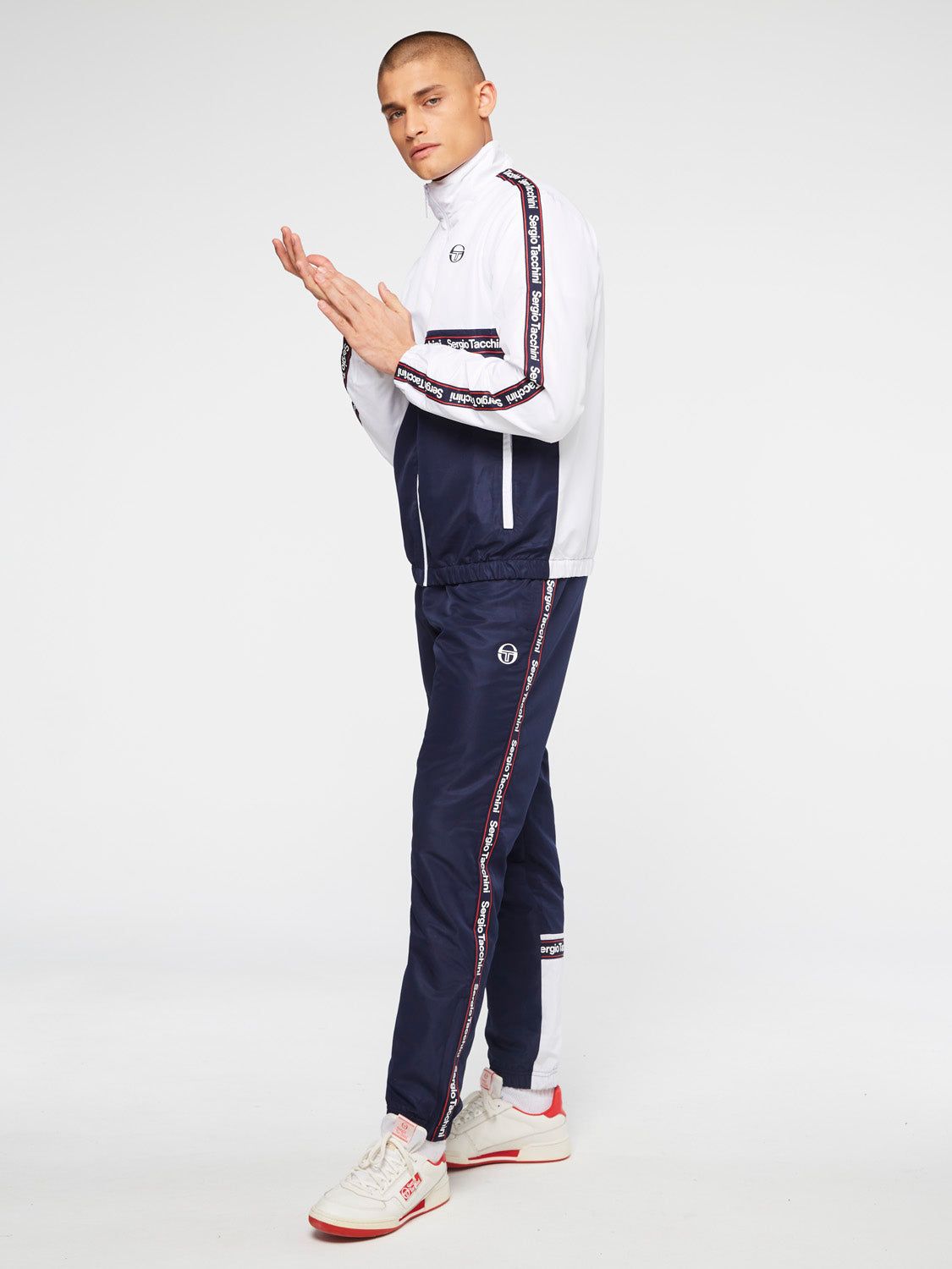 Meridiano Tracksuit-Navy/White sold by Sergio Tacchini product image thumbnail 3