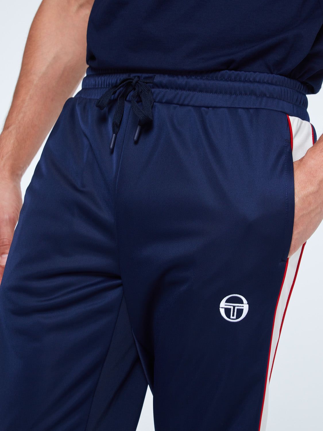 New Iceberg Track Pant-Maritime Blue/ Buttercream sold by Sergio Tacchini product image thumbnail 4