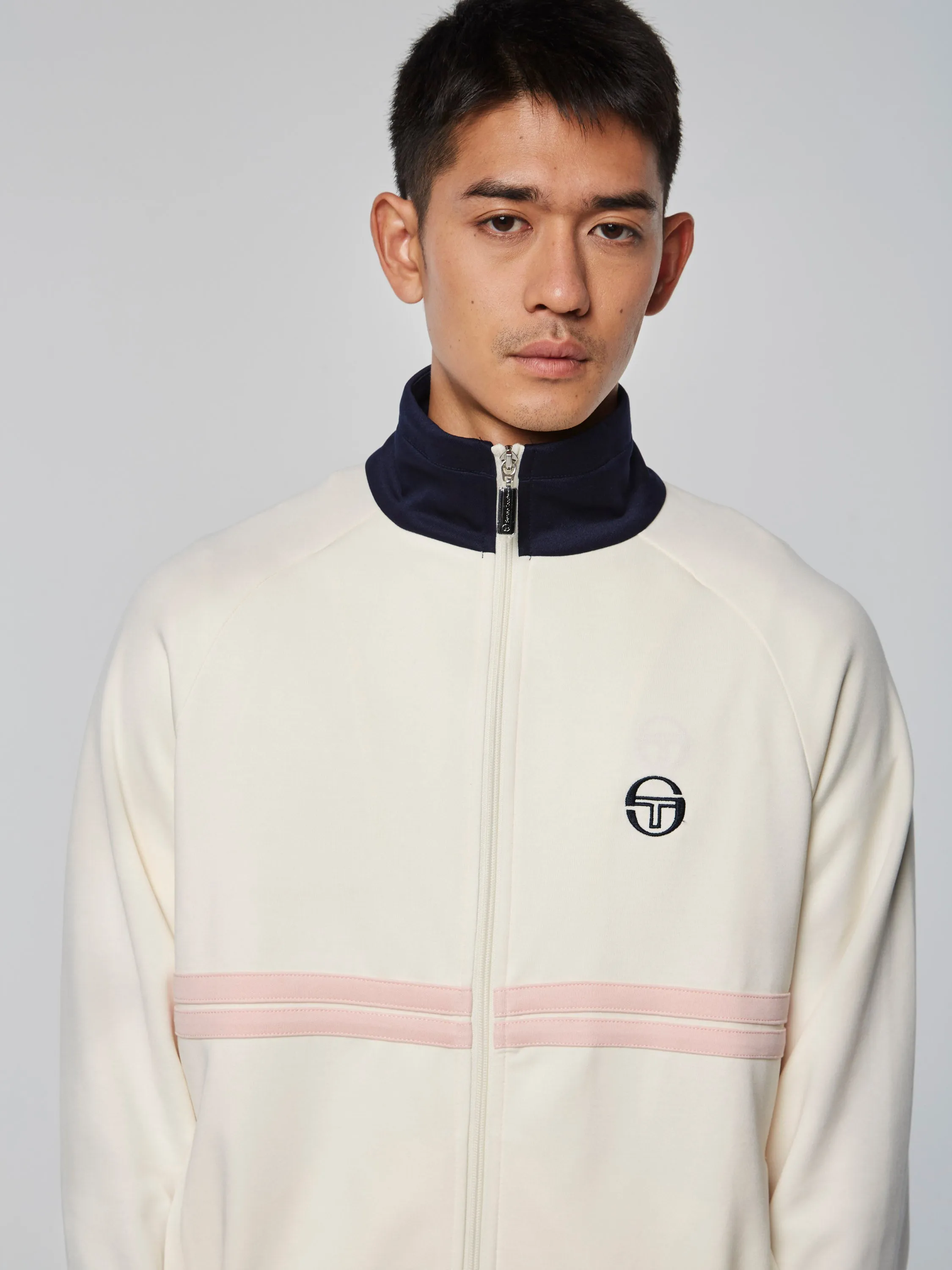 Dallas Track Jacket Archivio- Gardenia/ Maritime Blue sold by Sergio Tacchini product image thumbnail 4