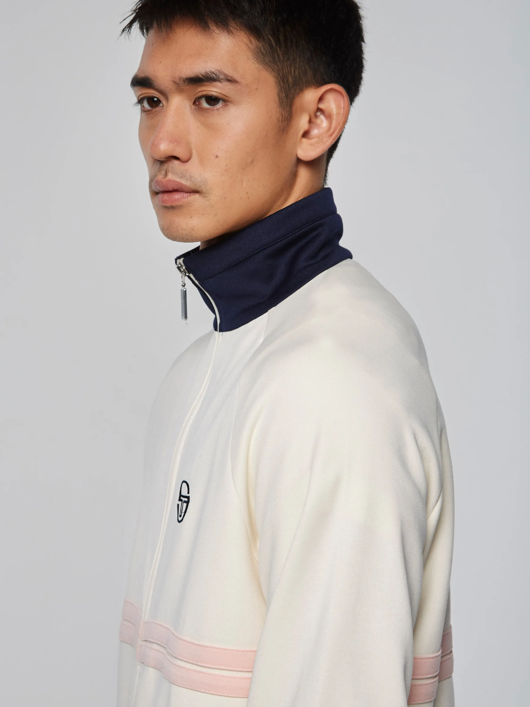 Dallas Track Jacket Archivio- Gardenia/ Maritime Blue sold by Sergio Tacchini product image thumbnail 5