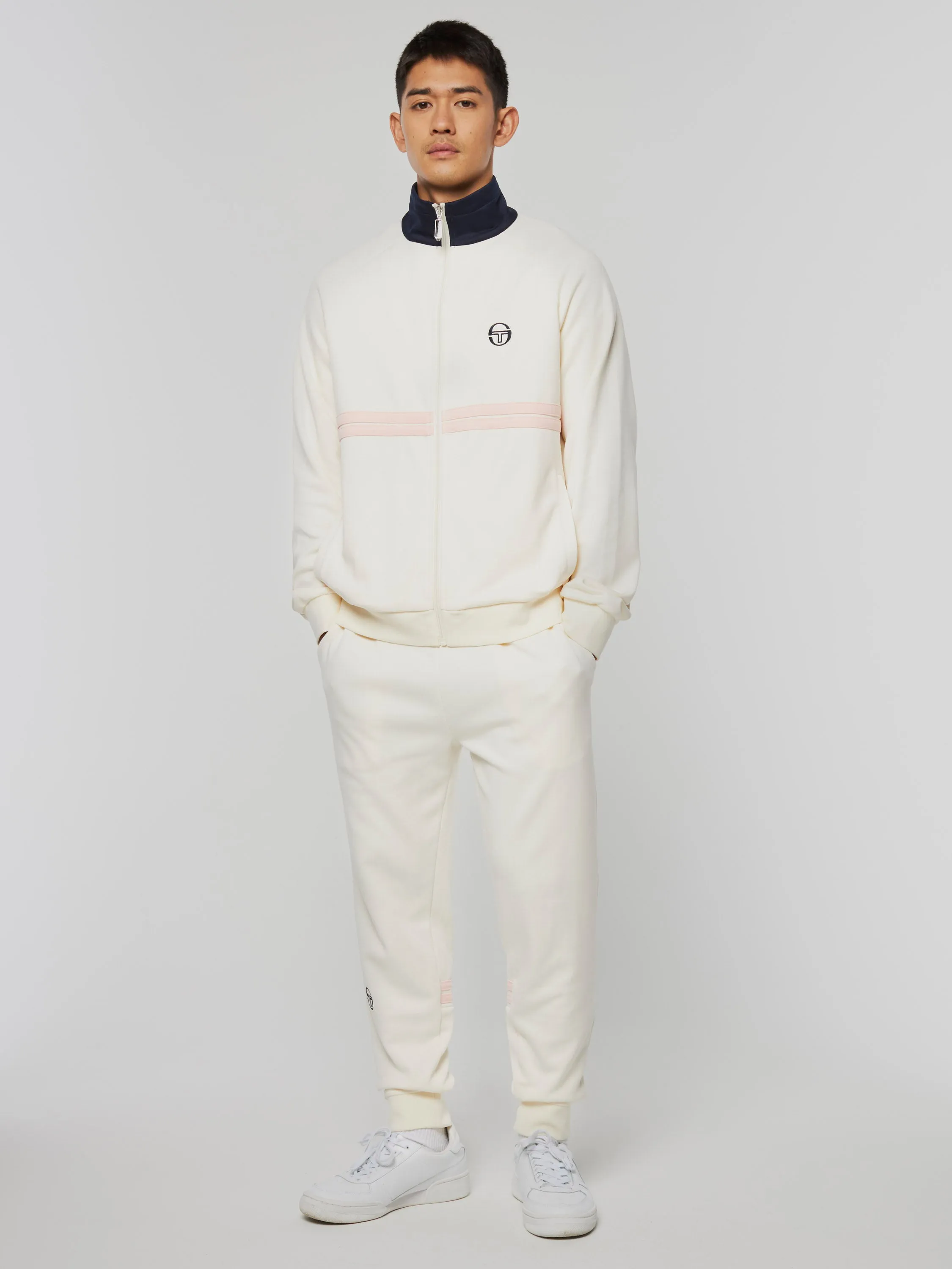 Dallas Track Jacket Archivio- Gardenia/ Maritime Blue sold by Sergio Tacchini product image thumbnail 2