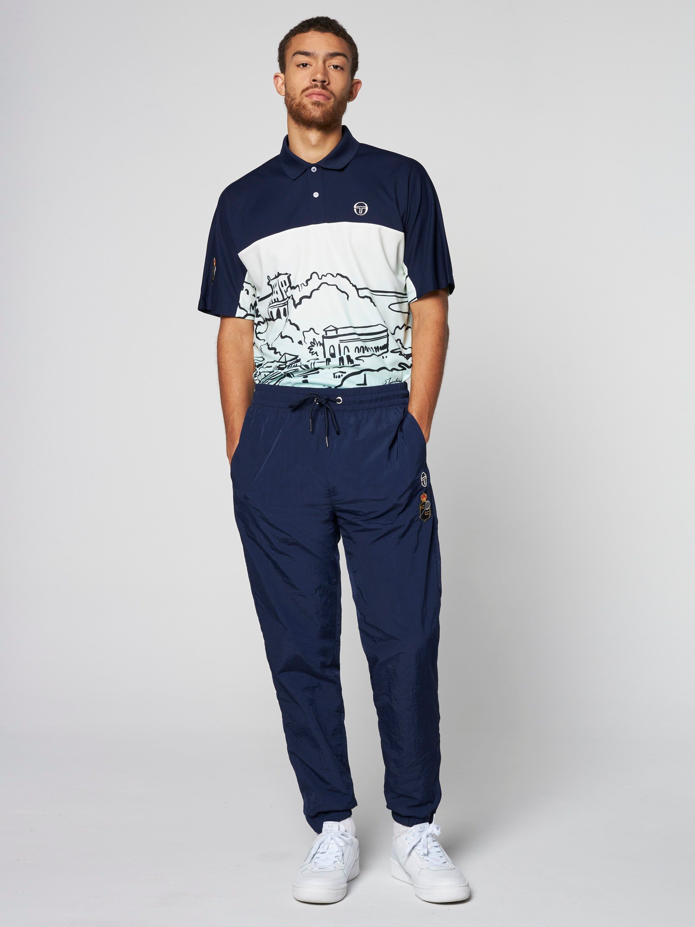 Monte Carlo Track Pant- Maritime Blue sold by Sergio Tacchini product image thumbnail 2