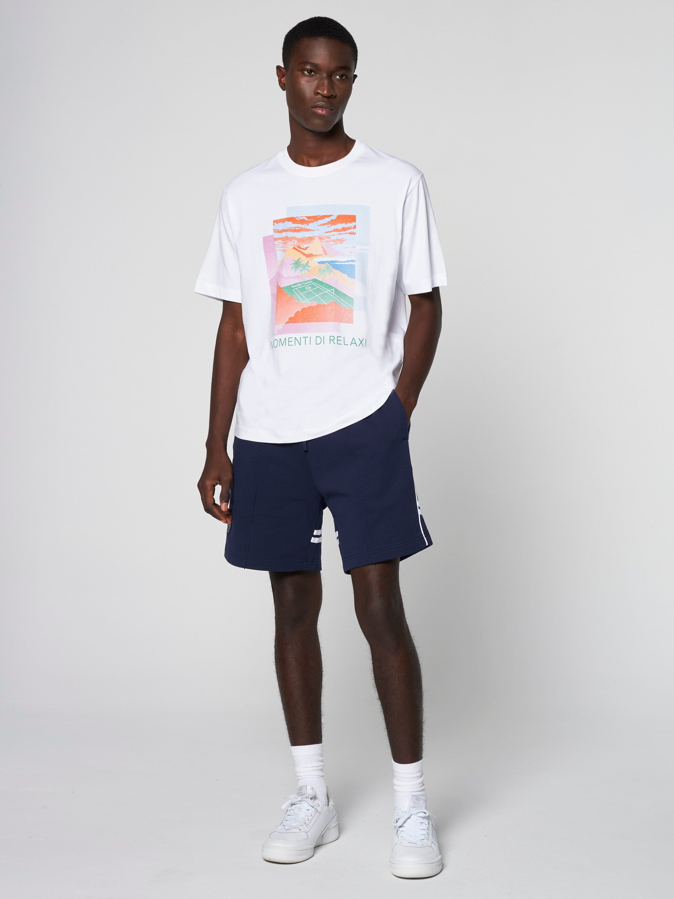 Fade T-Shirt-White sold by Sergio Tacchini product image thumbnail 2