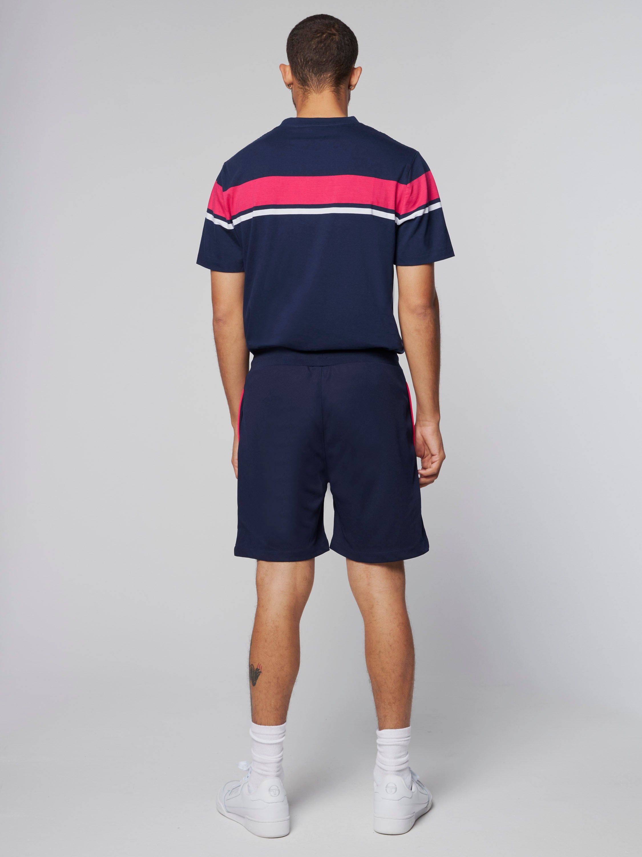 Damarindo Short- Maritime Blue/ Rasberry sold by Sergio Tacchini product image thumbnail 3