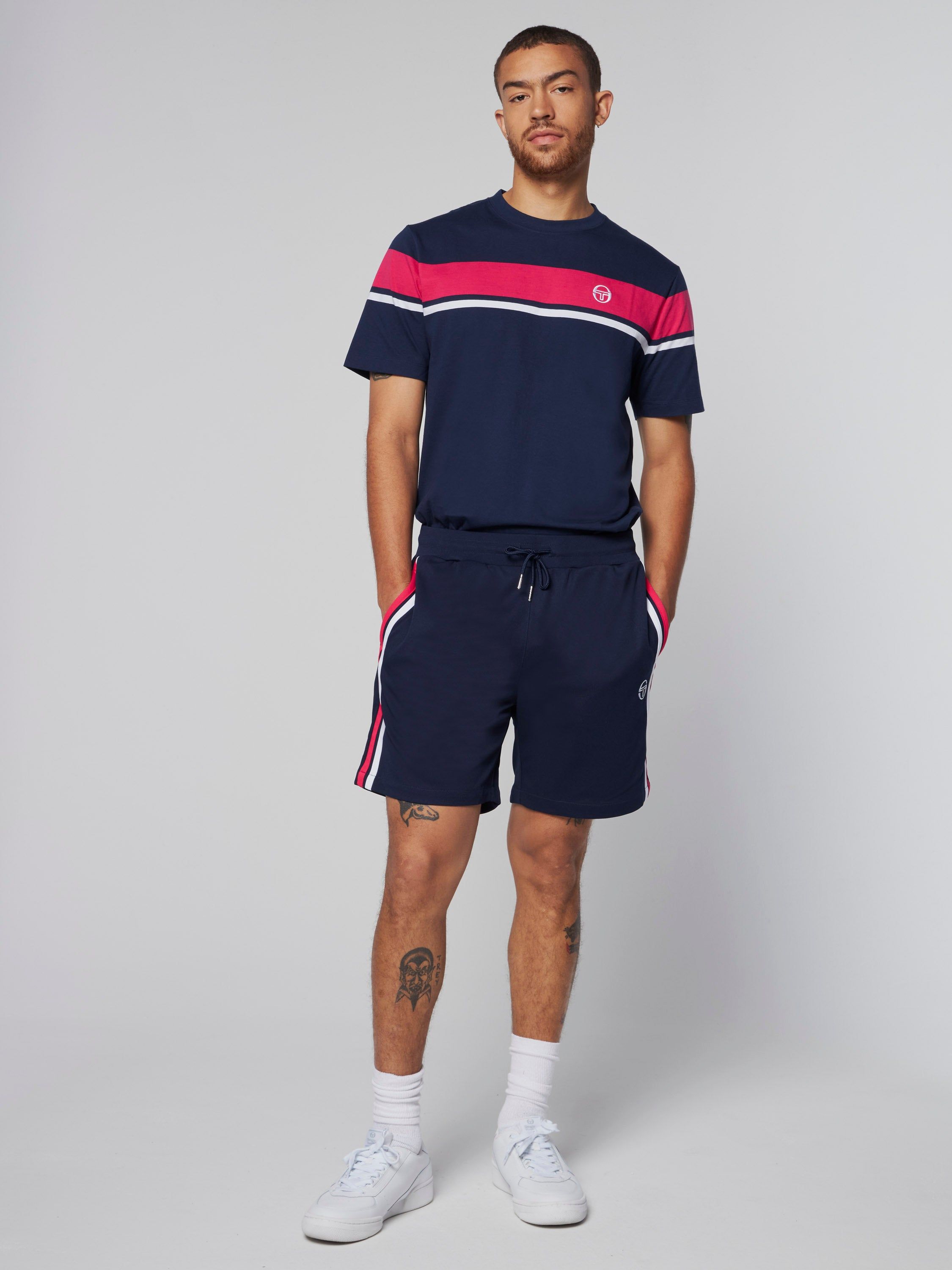 Damarindo Short- Maritime Blue/ Rasberry sold by Sergio Tacchini product image thumbnail 2