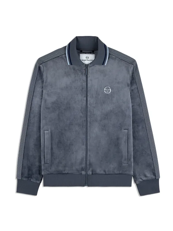 Maglia Velour Track Jacket- Grisaille sold by Sergio Tacchini