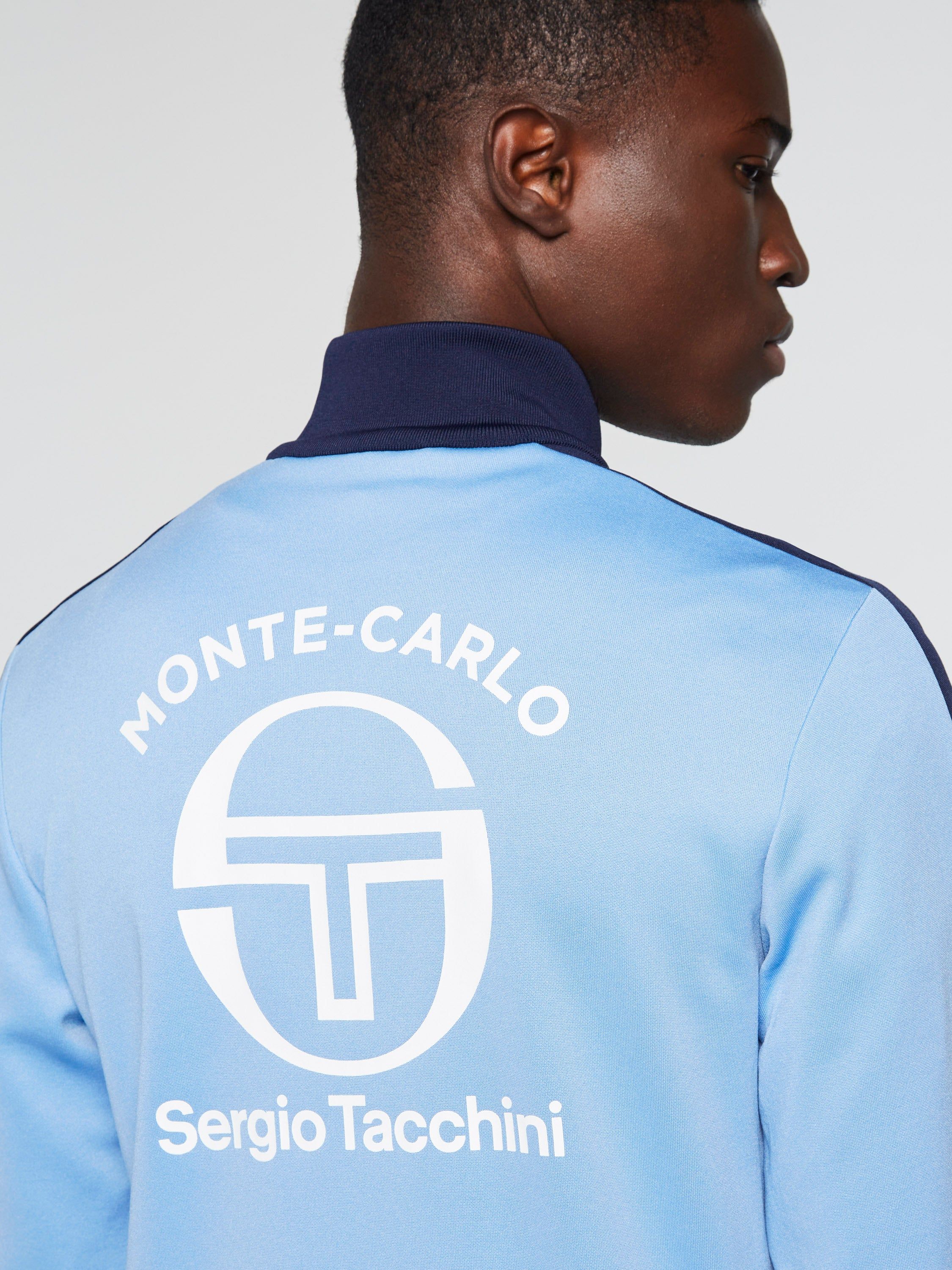 SLAM STAFF TRACK JACKET- Cornflower Blue/ Navy sold by Sergio Tacchini product image thumbnail 4