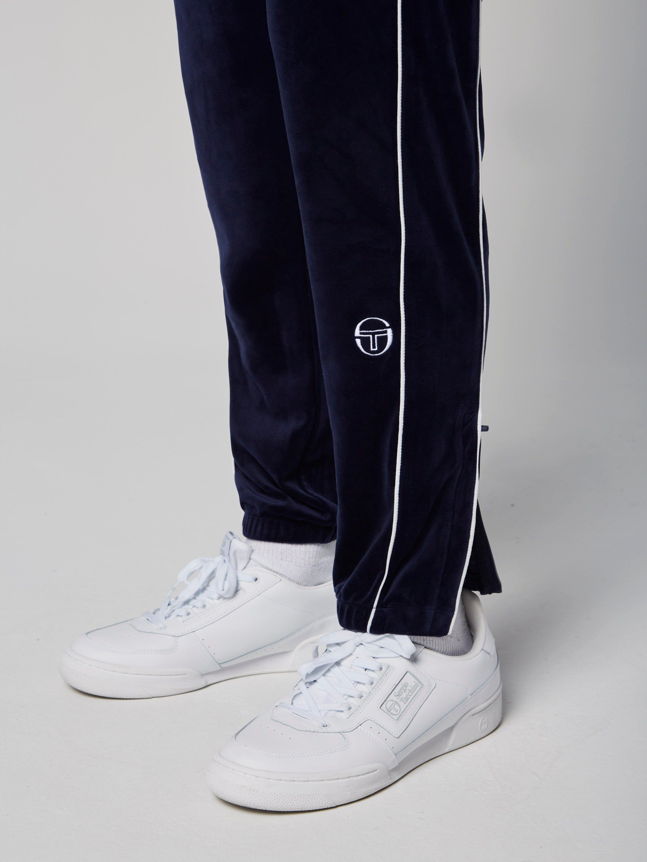 Sovana Velour Track Pant- Maritime Blue sold by Sergio Tacchini product image thumbnail 5