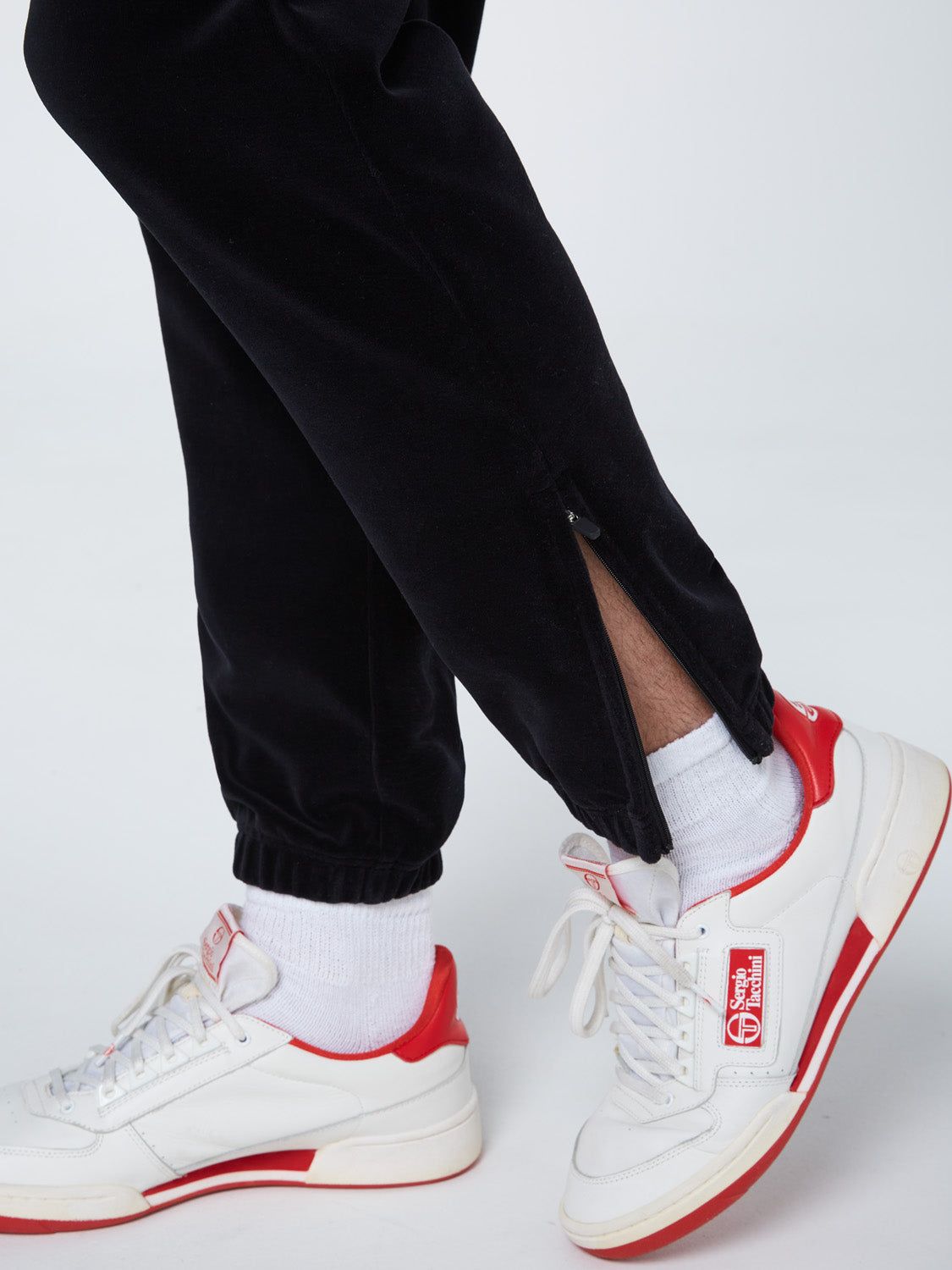 Scopeto Velour Sweatpants-Black sold by Sergio Tacchini product image thumbnail 4