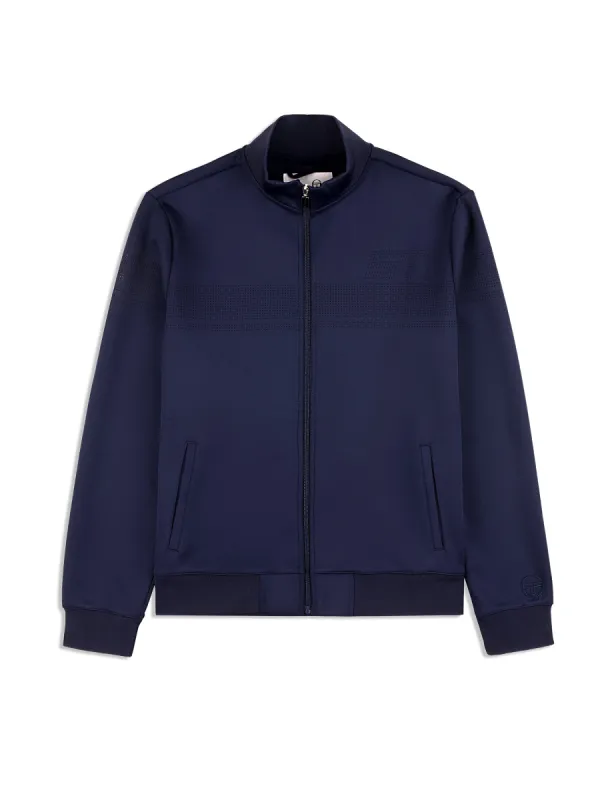 Perforata Track Jacket-Maritime Blue sold by Sergio Tacchini
