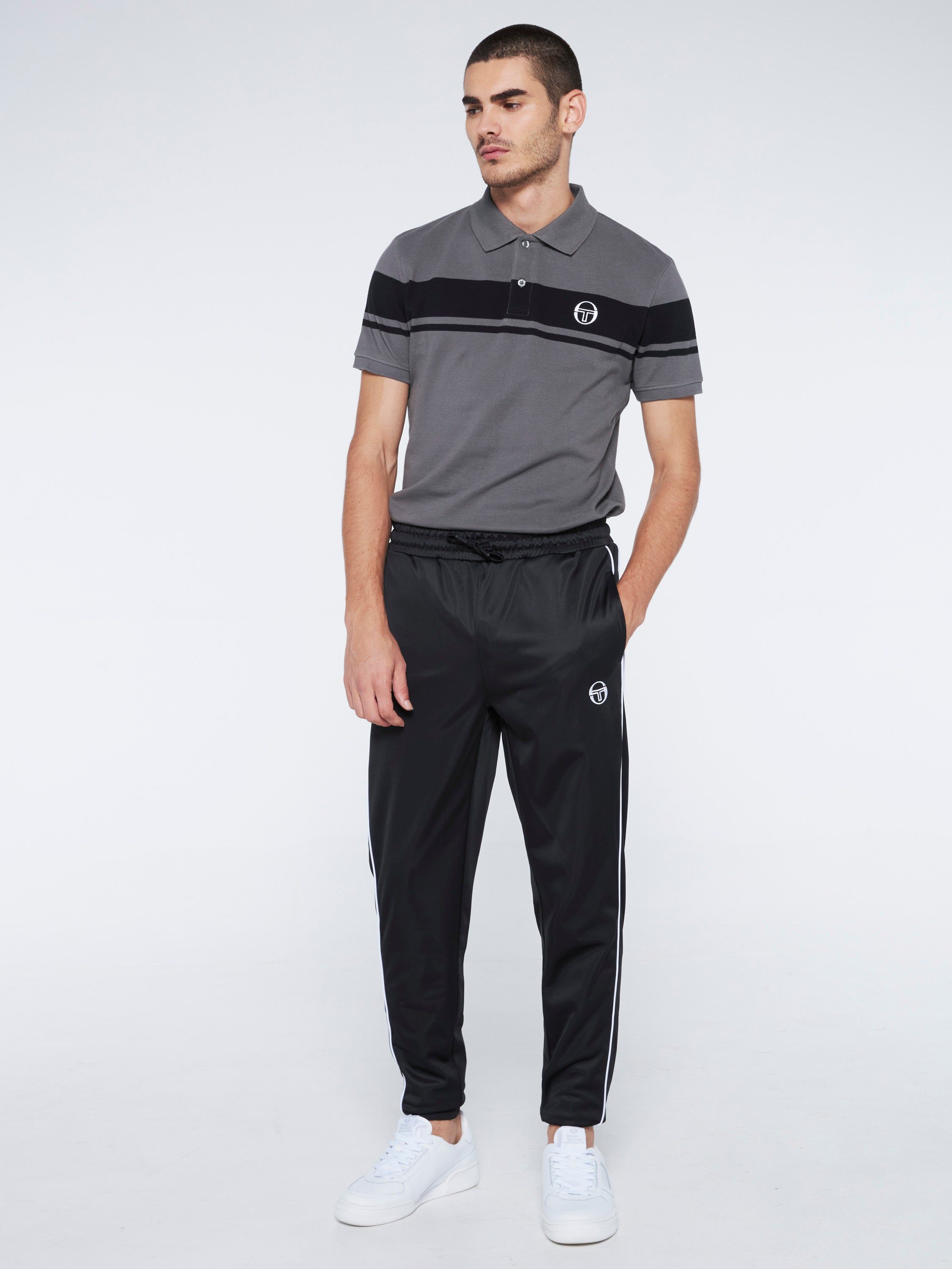 New Iceberg Track Pant-Black sold by Sergio Tacchini product image thumbnail 2