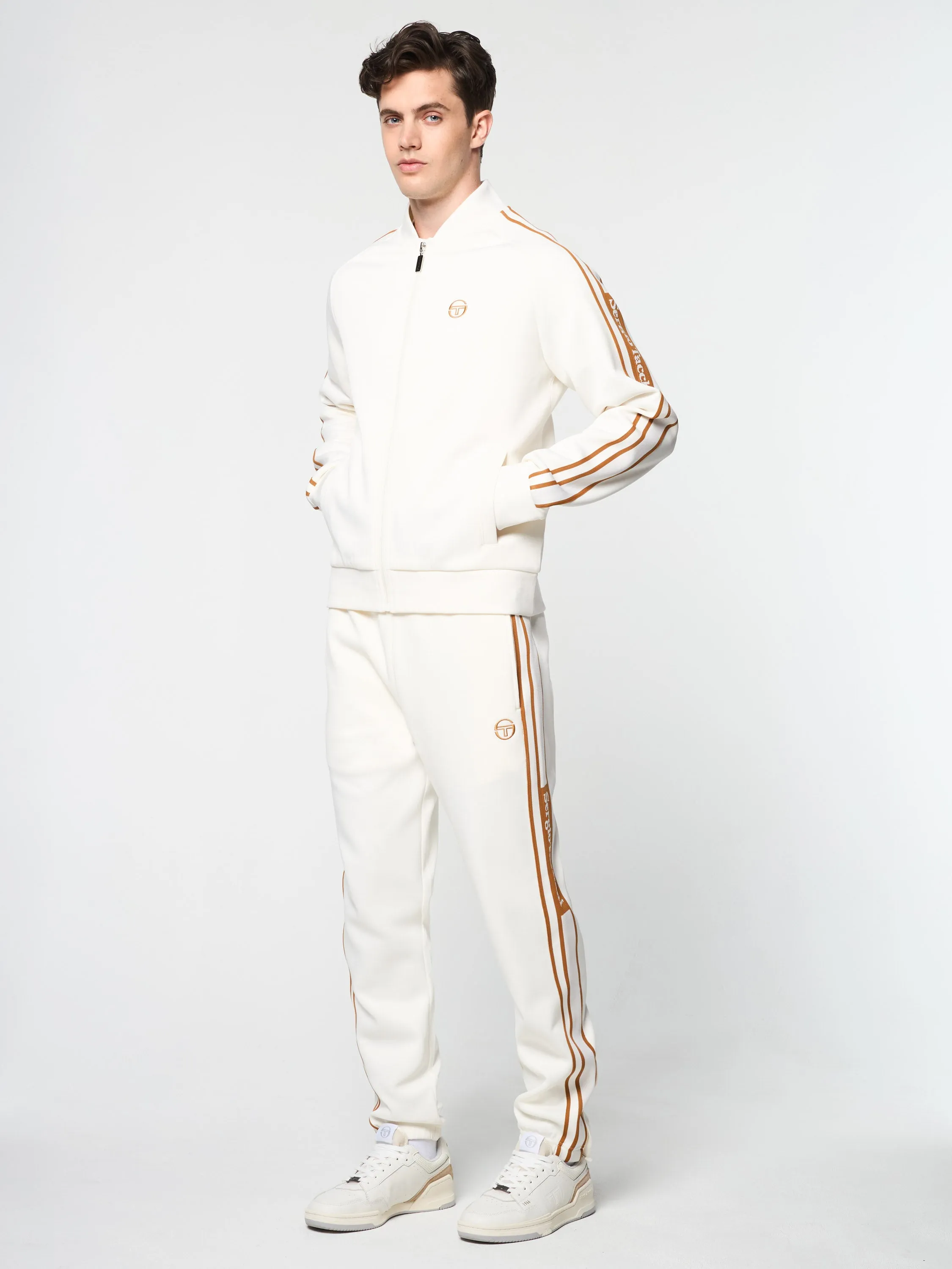 Pereto Track Jacket- Gardenia sold by Sergio Tacchini product image thumbnail 5