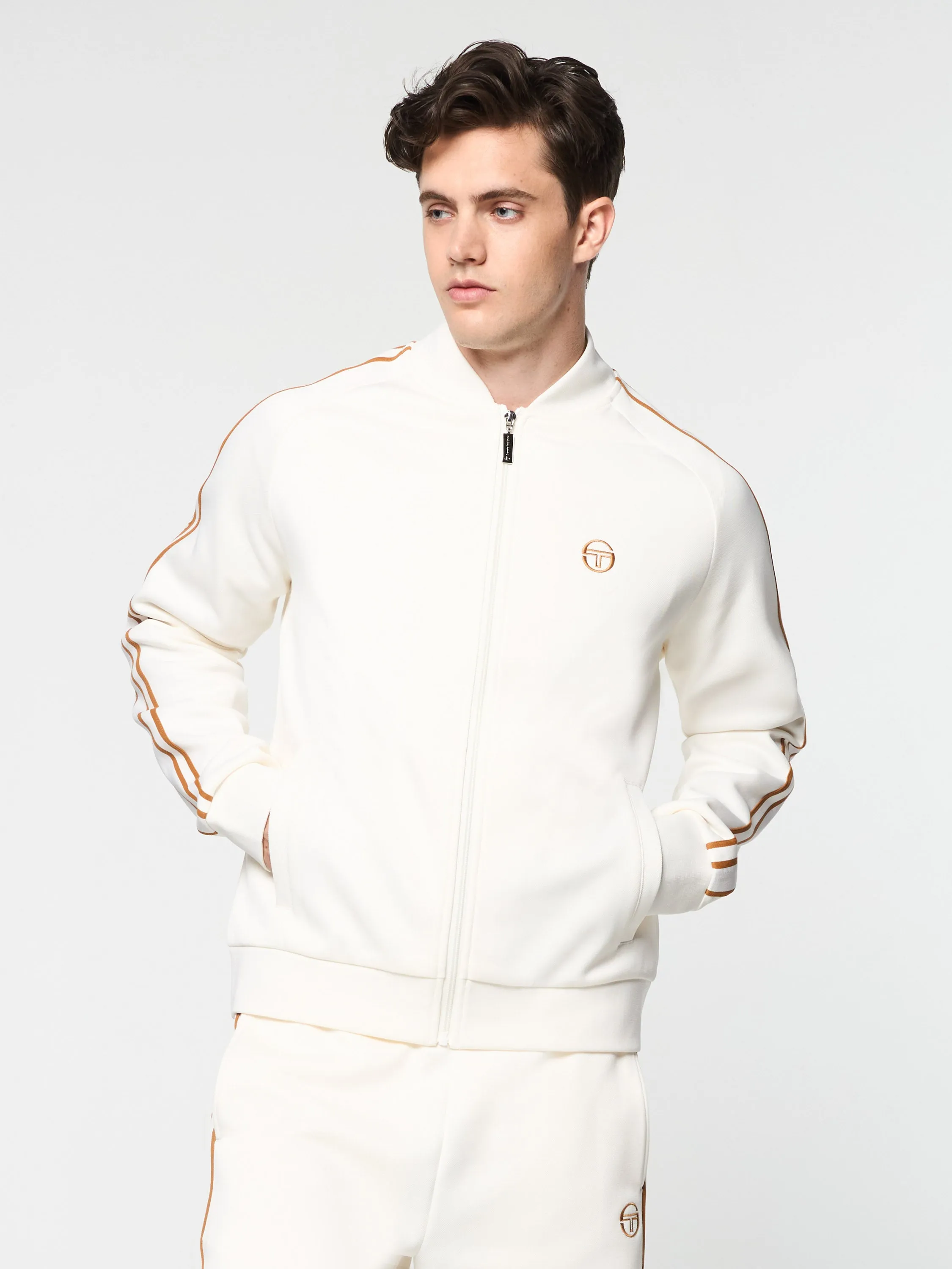 Pereto Track Jacket- Gardenia sold by Sergio Tacchini product image thumbnail 4