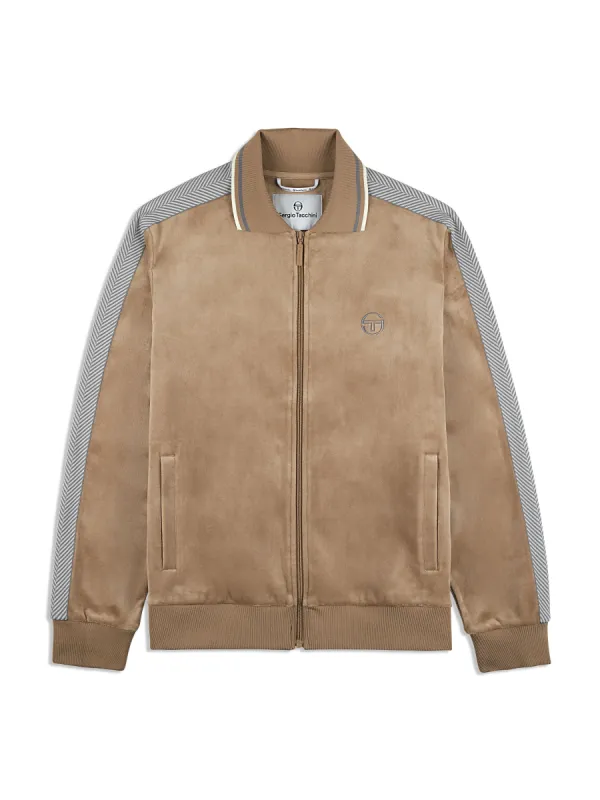 Maglia Velour Track Jacket- Humus sold by Sergio Tacchini