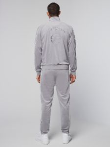 Sovana Velour Track Jacket- Sleet sold by Sergio Tacchini