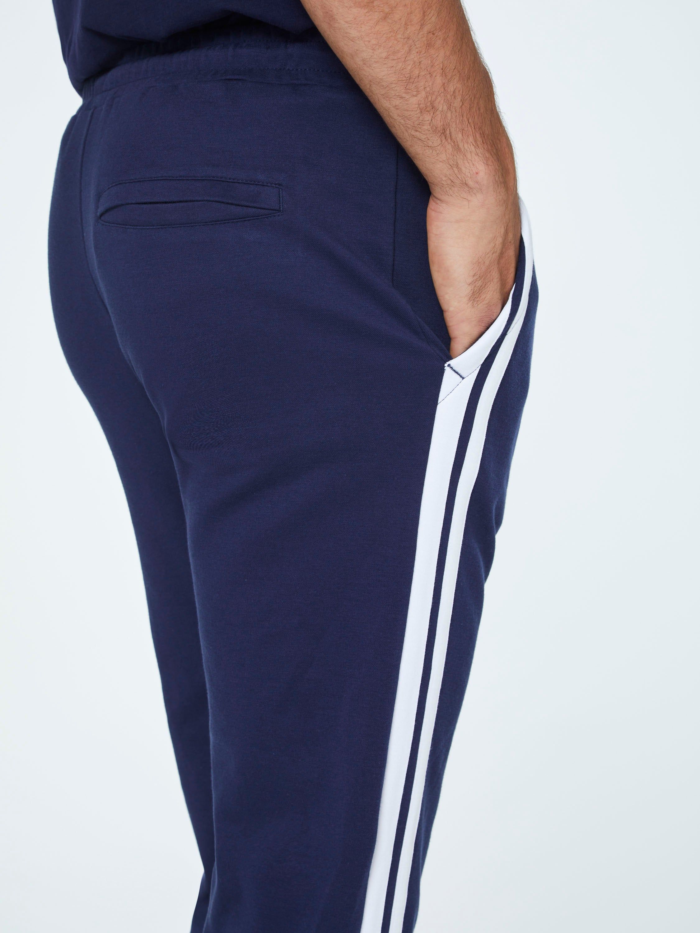 Damarindo Mixed Media Track Pant-Maritime Blue sold by Sergio Tacchini product image thumbnail 5