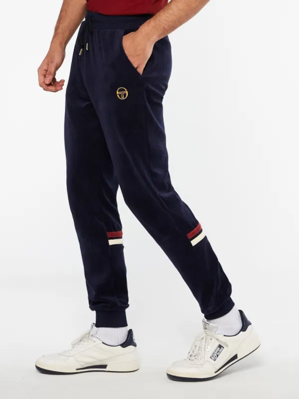 Dallas Velour Track Pant Archivio-Maritime Blue sold by Sergio Tacchini