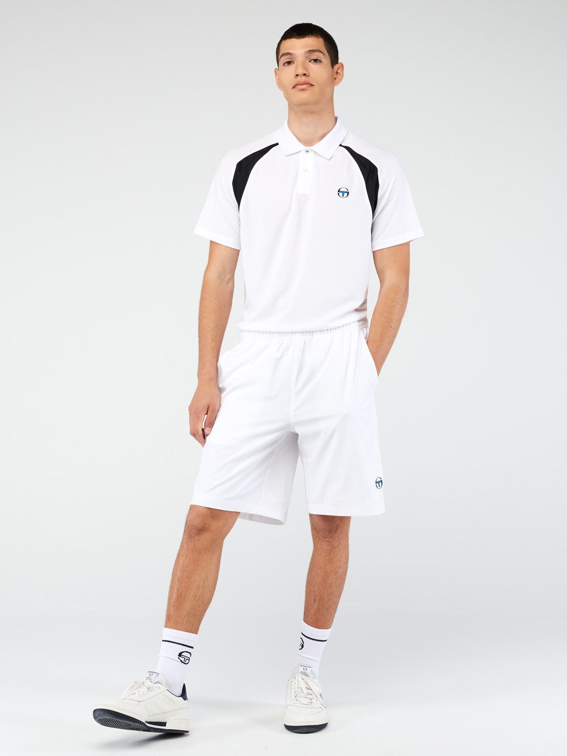 Court Short - BRILLIANT WHITE sold by Sergio Tacchini product image thumbnail 2