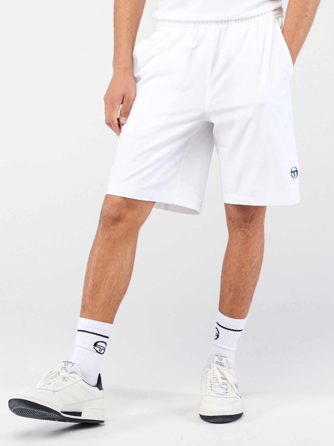 Court Short - BRILLIANT WHITE sold by Sergio Tacchini