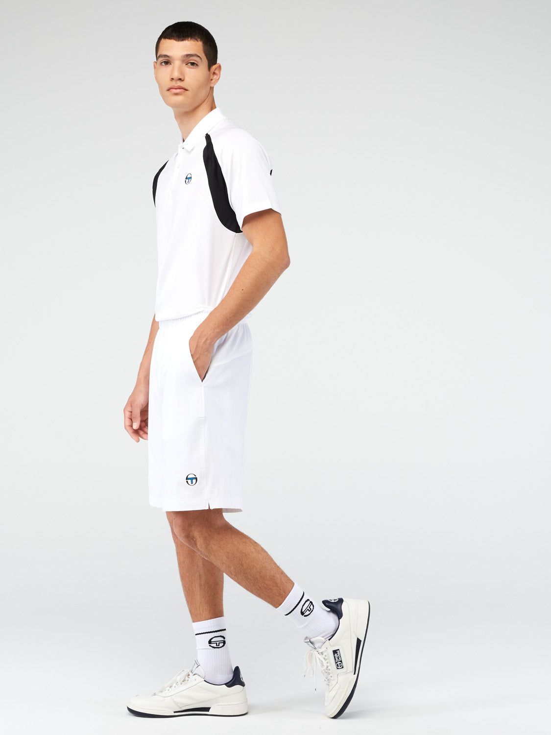 Court Short - BRILLIANT WHITE sold by Sergio Tacchini product image thumbnail 7