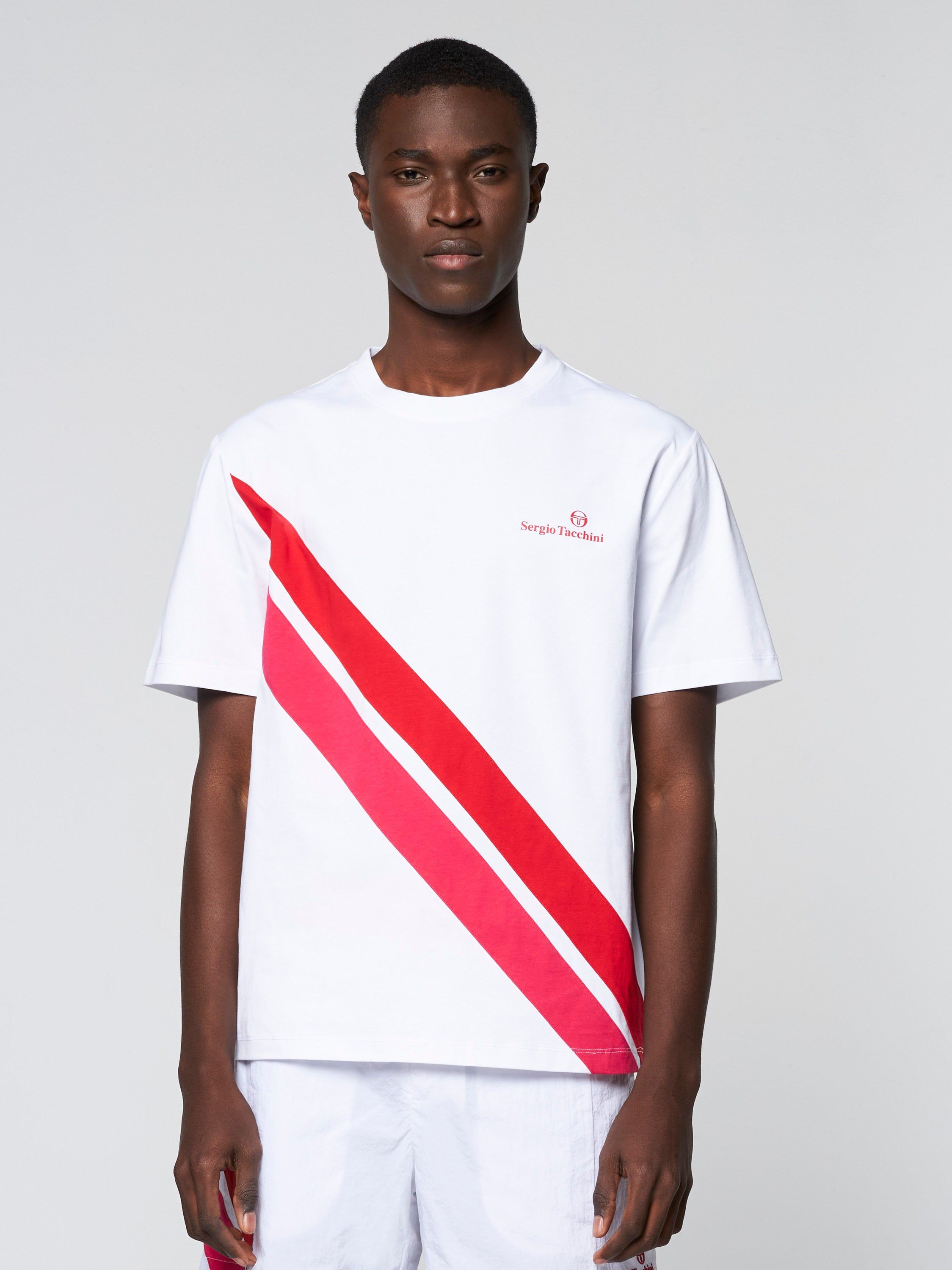 Ortica Tennis T-Shirt-White sold by Sergio Tacchini