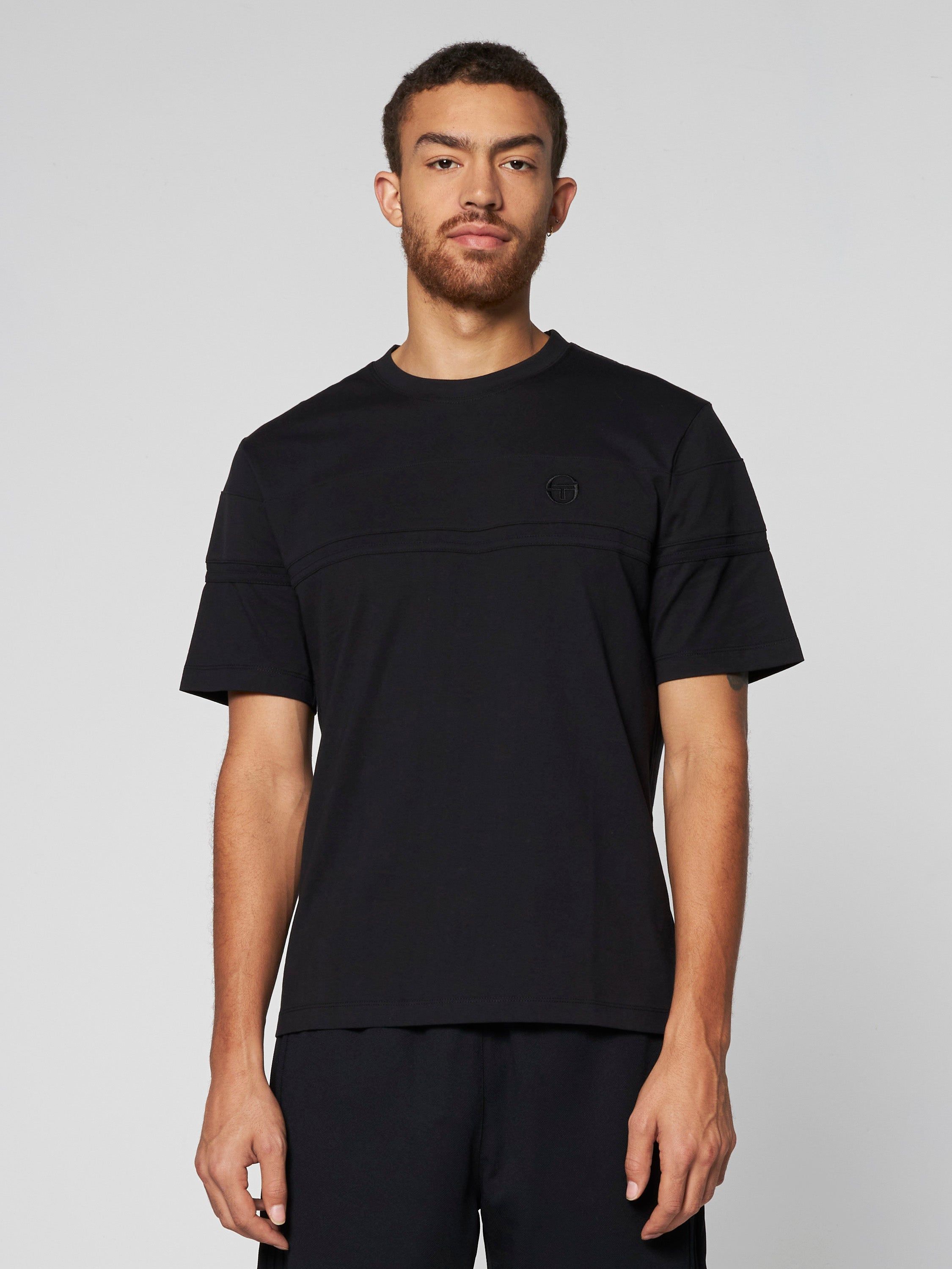 Damarindo T-Shirt- Black/ Black sold by Sergio Tacchini