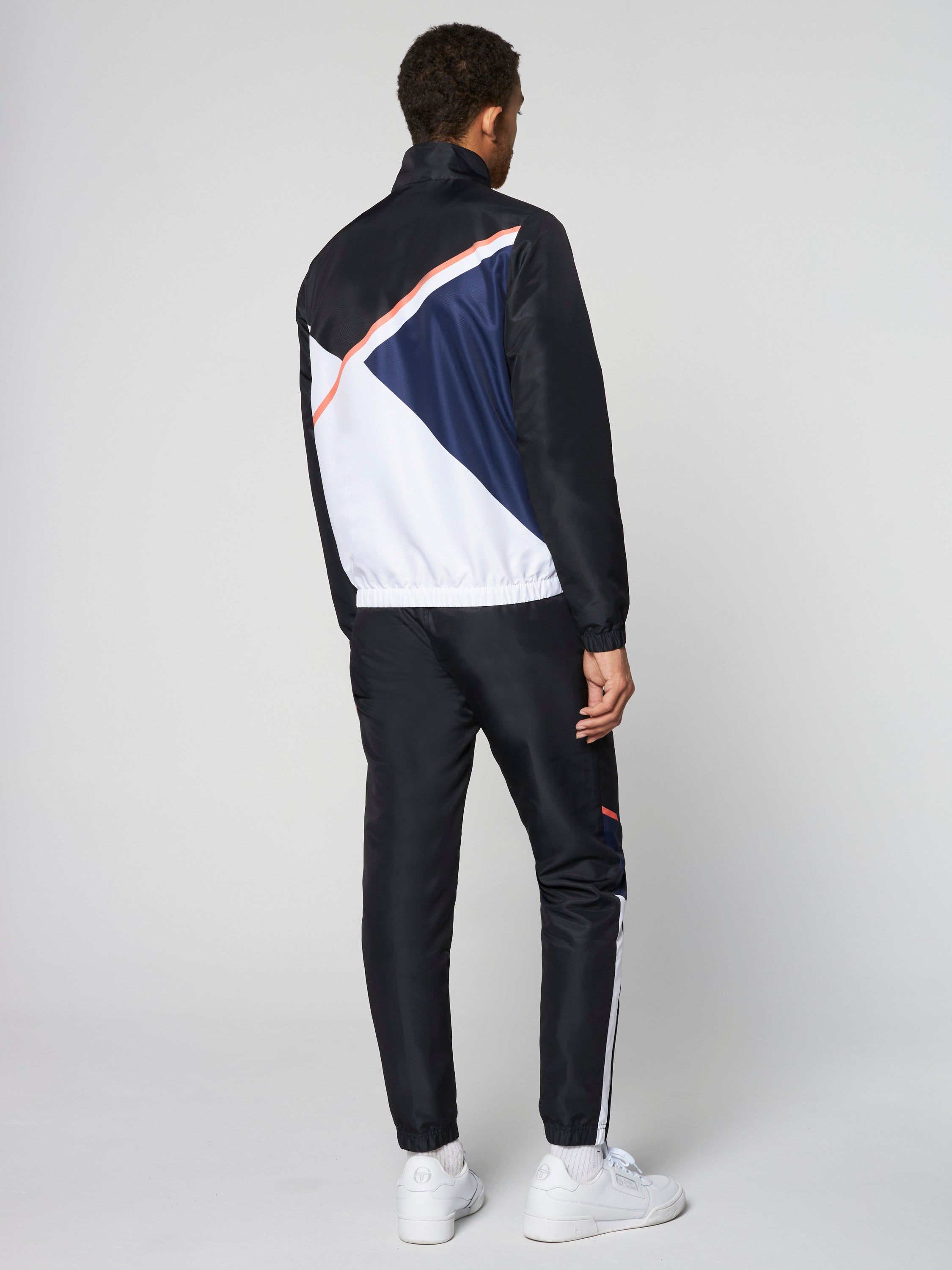 Scaleno Tracksuit- Black/ Navy sold by Sergio Tacchini product image thumbnail 2
