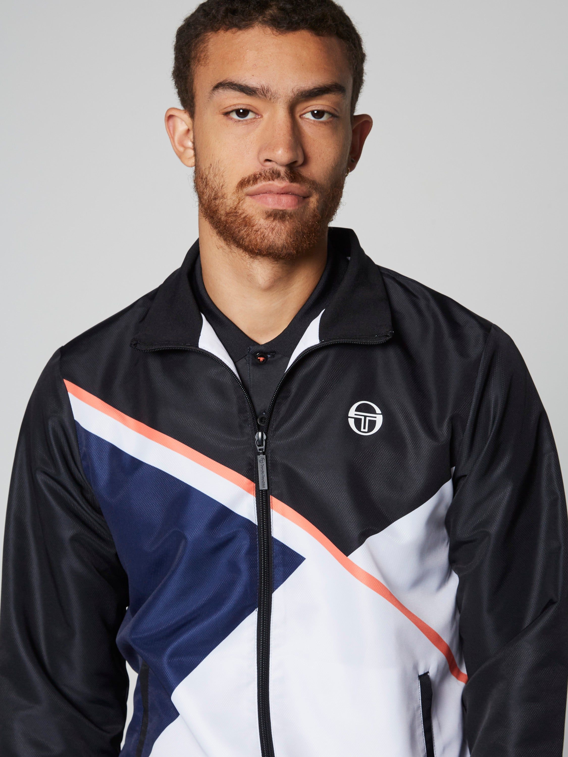 Scaleno Tracksuit- Black/ Navy sold by Sergio Tacchini product image thumbnail 4